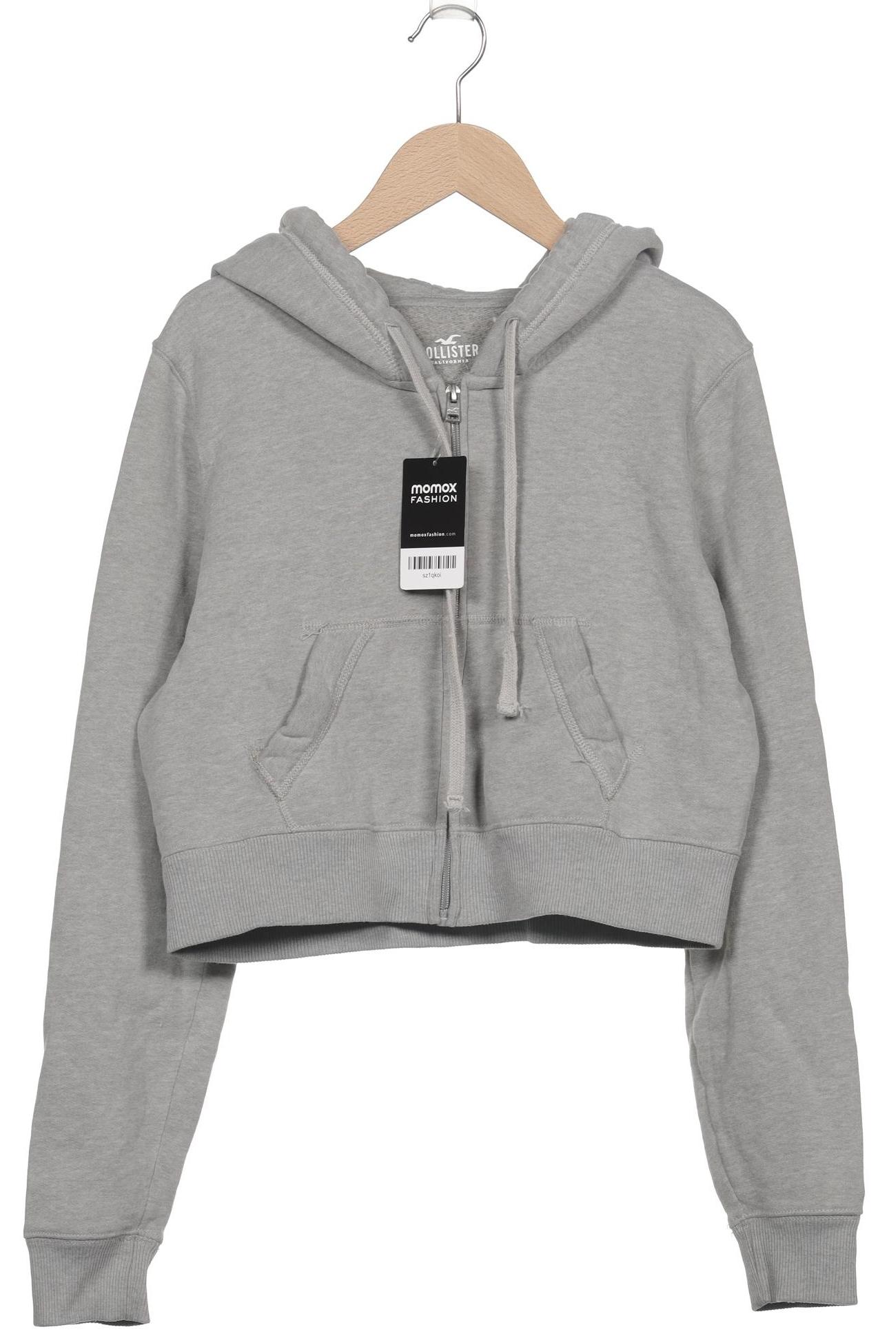 

Hollister Damen Kapuzenpullover, grau, Gr. 42
