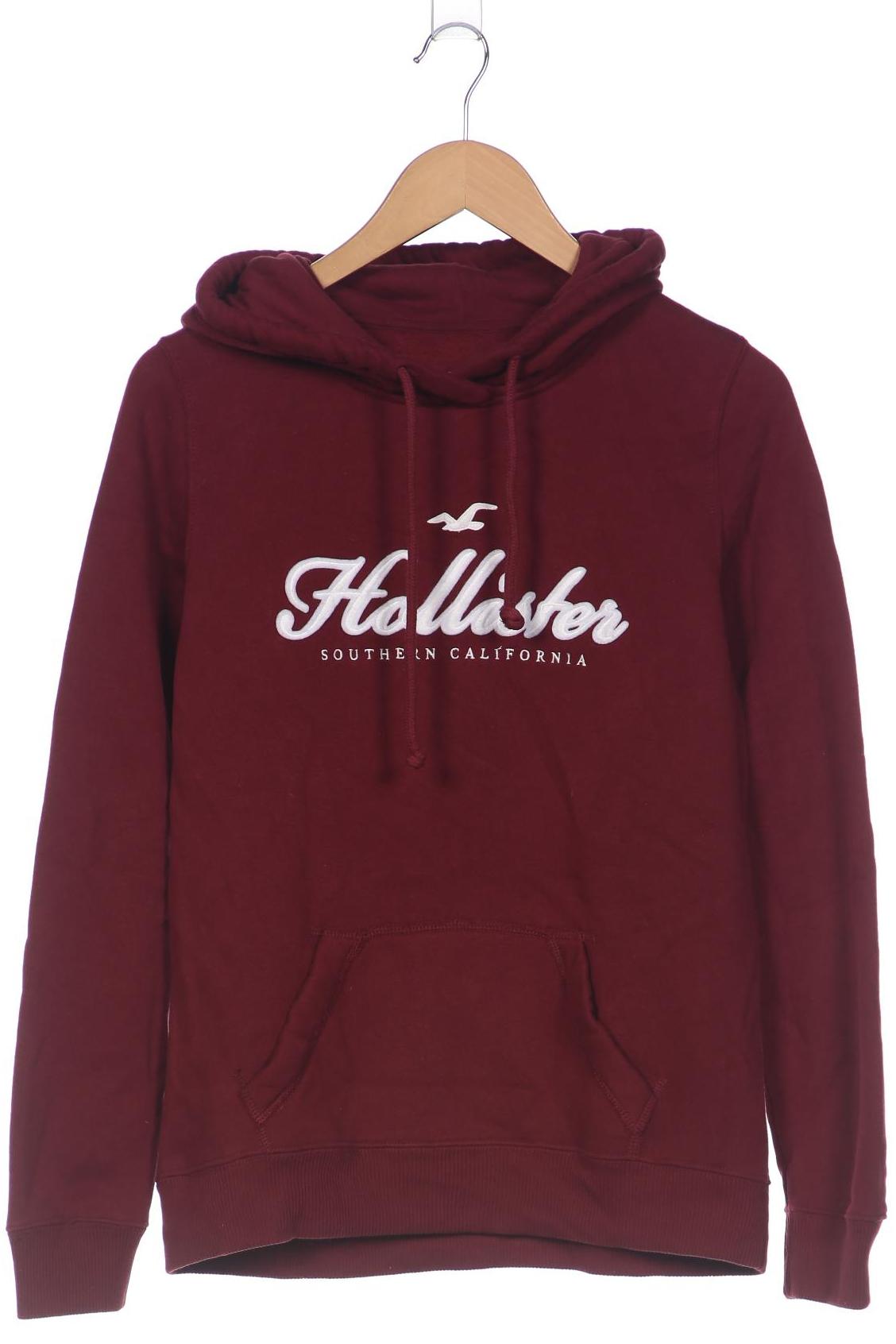 

Hollister Damen Kapuzenpullover, bordeaux, Gr. 38