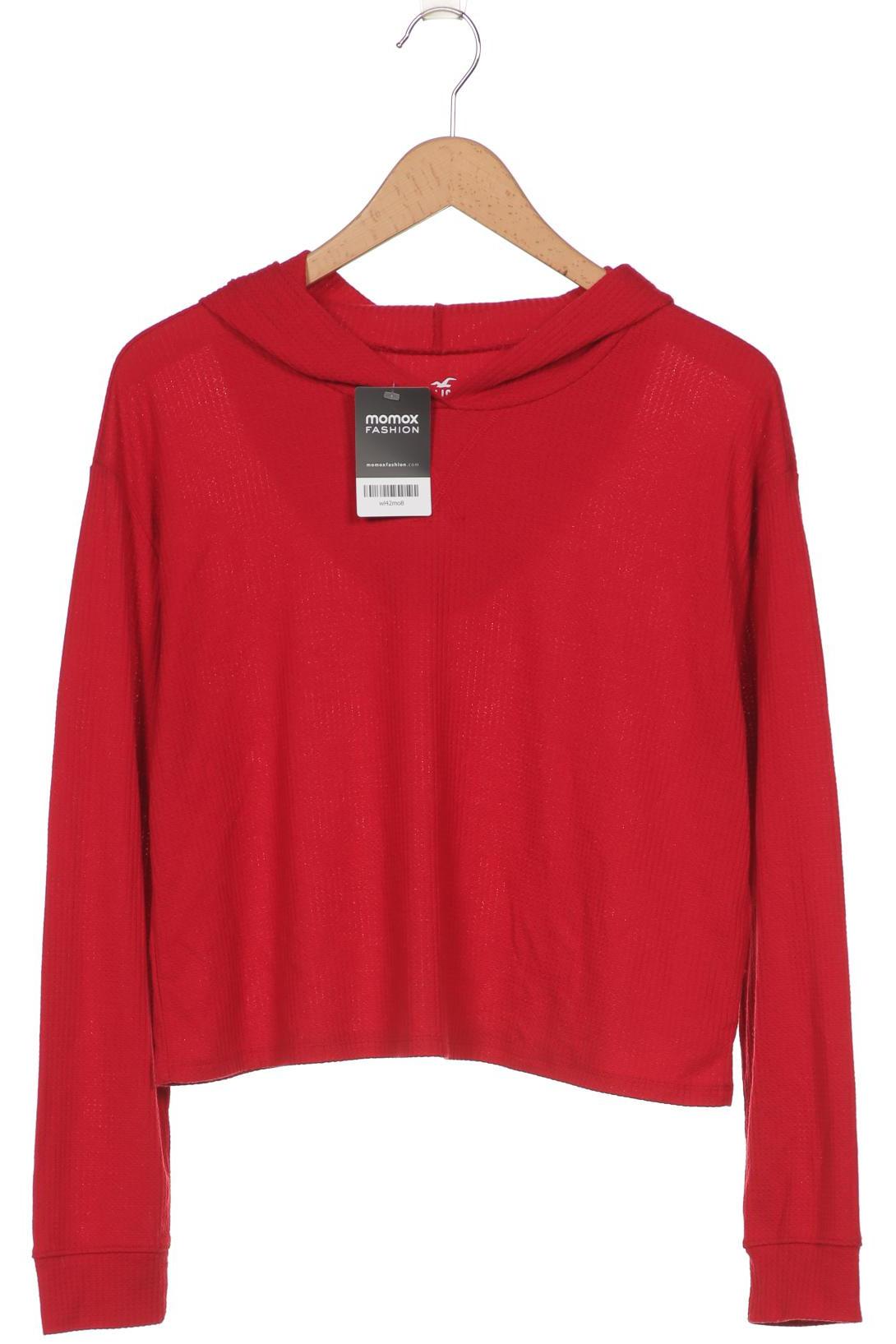 

Hollister Damen Kapuzenpullover, rot