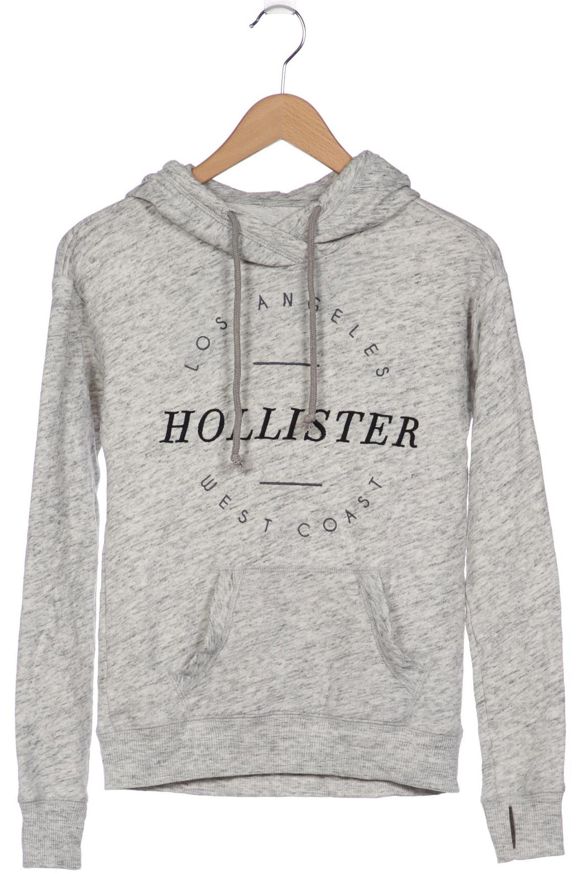 

Hollister Damen Kapuzenpullover, grau, Gr. 34