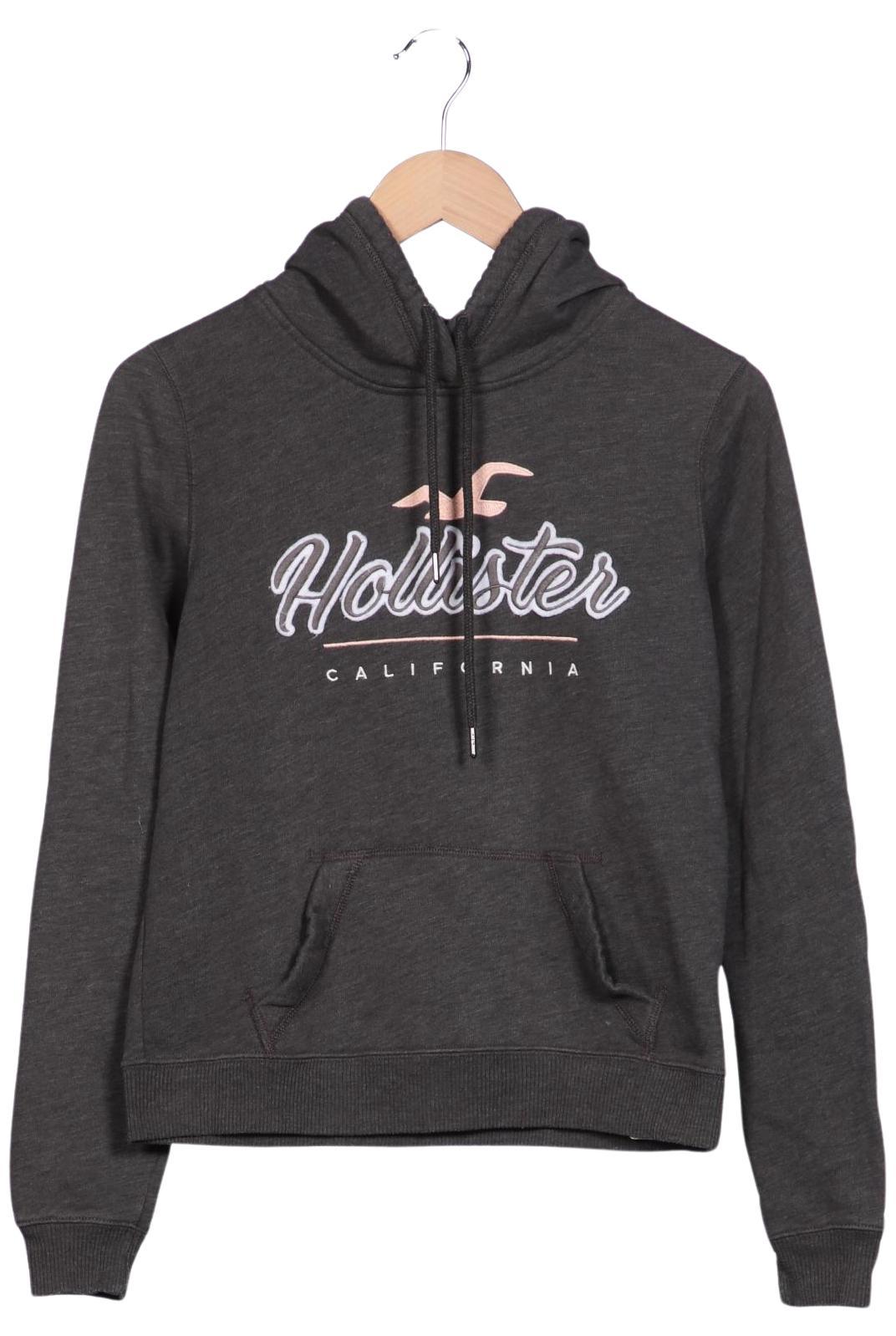 

Hollister Damen Kapuzenpullover, grau, Gr. 34