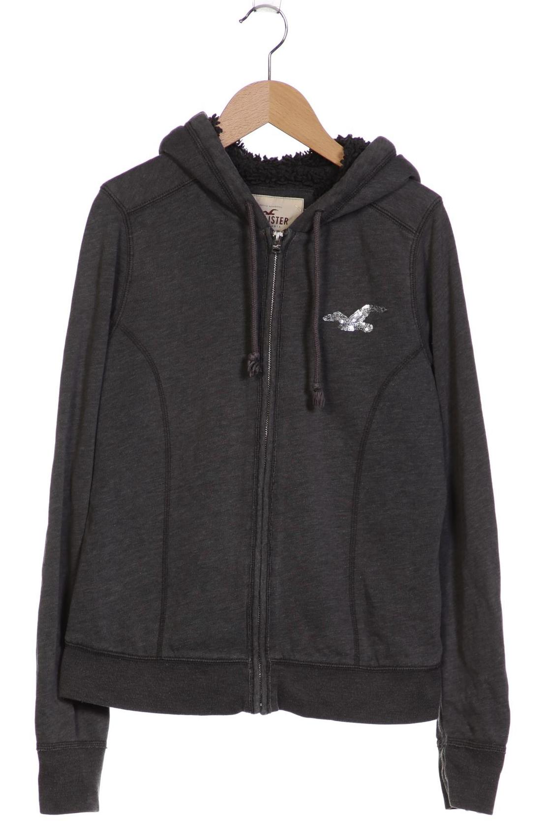 

Hollister Damen Kapuzenpullover, grau, Gr. 38