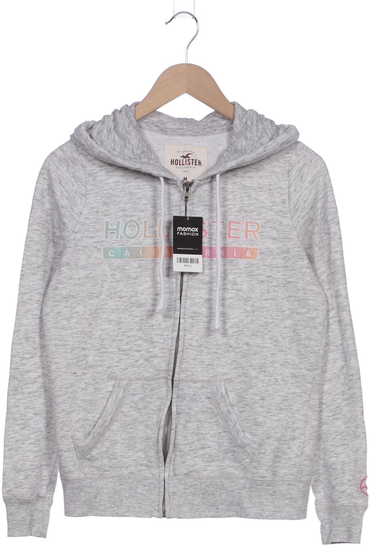 

Hollister Damen Kapuzenpullover, grau, Gr. 38