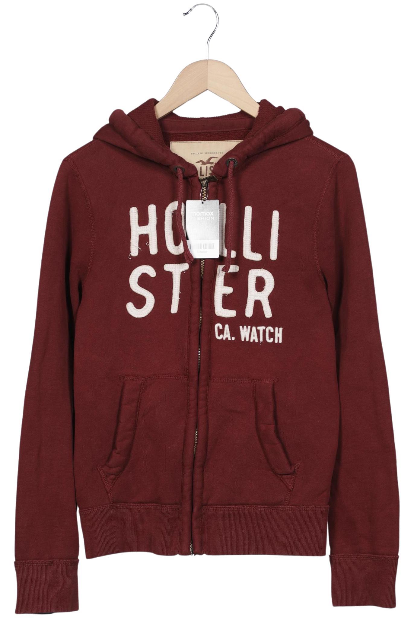 

Hollister Damen Kapuzenpullover, bordeaux, Gr. 36