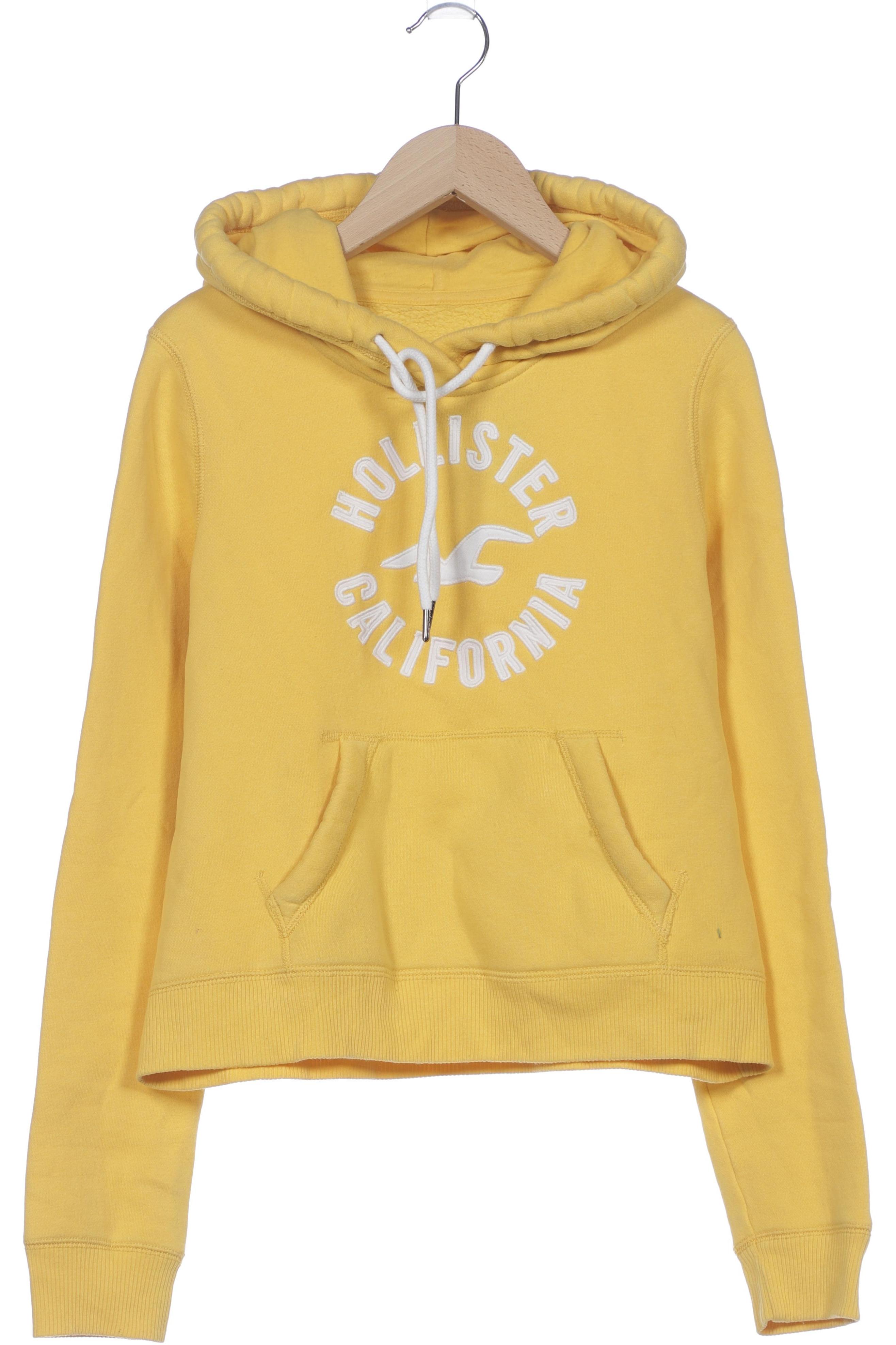 

Hollister Damen Kapuzenpullover, gelb, Gr. 34
