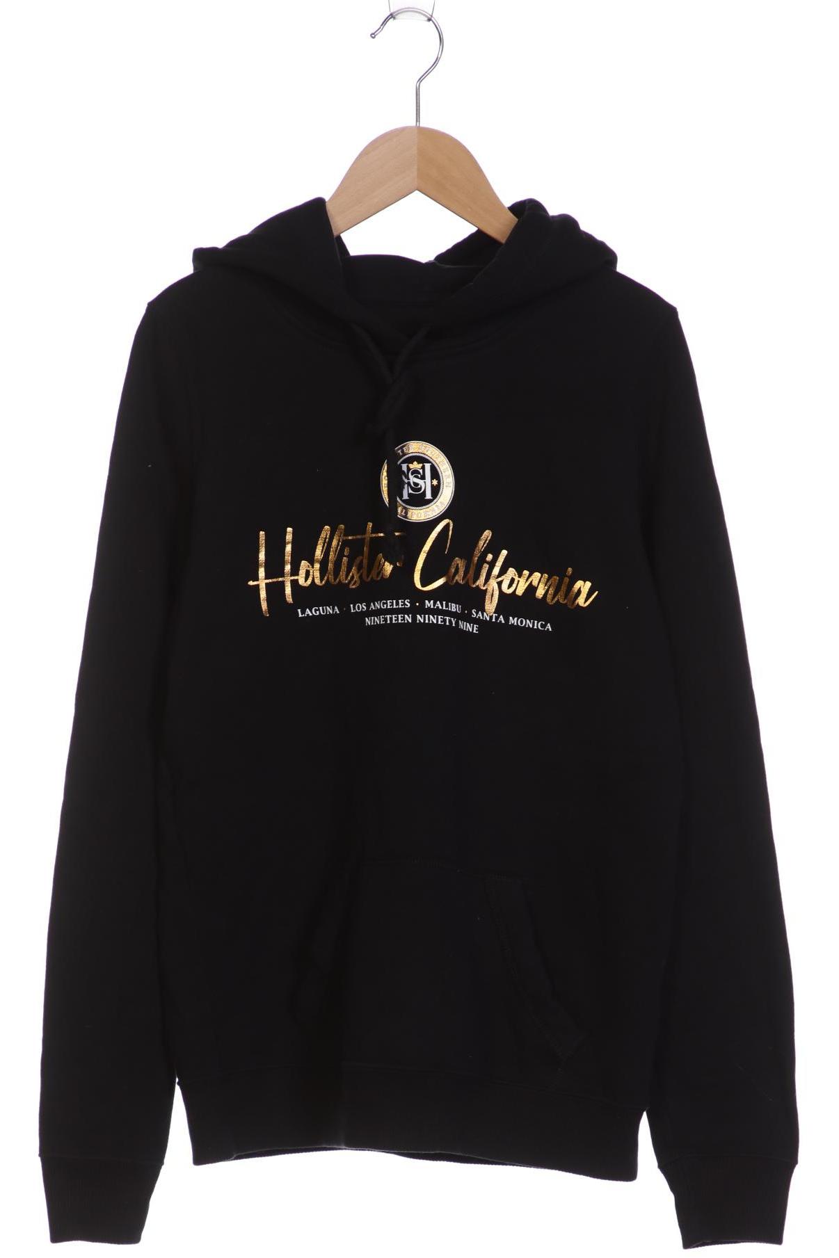 

Hollister Damen Kapuzenpullover, schwarz