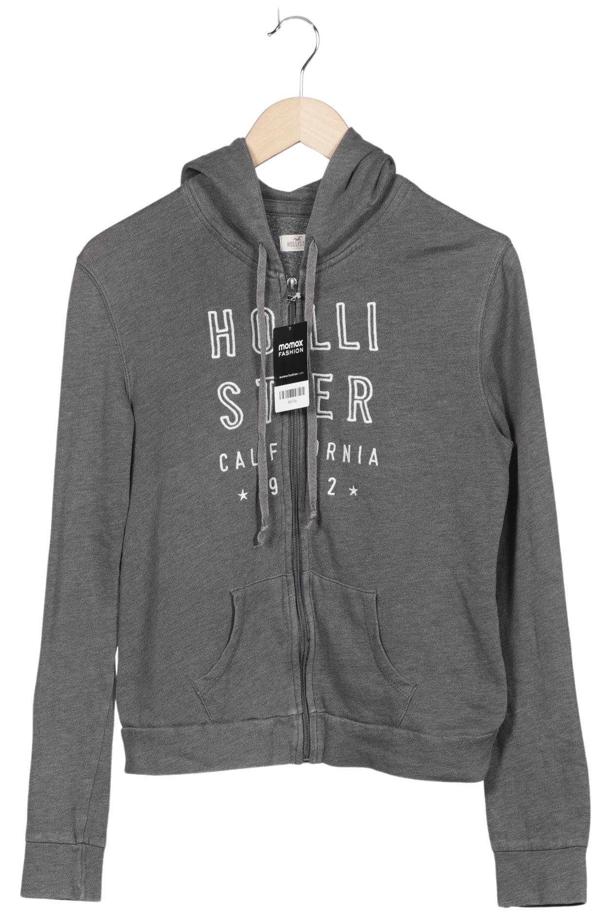 

Hollister Damen Kapuzenpullover, grau, Gr. 38