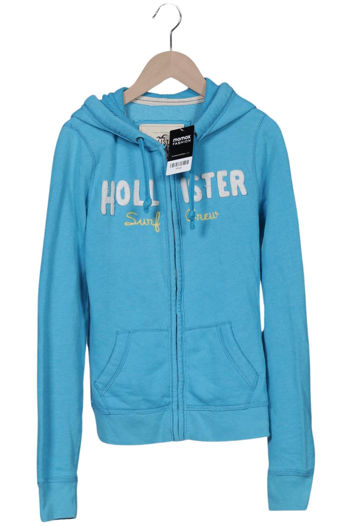 

Hollister Damen Kapuzenpullover, blau, Gr. 38