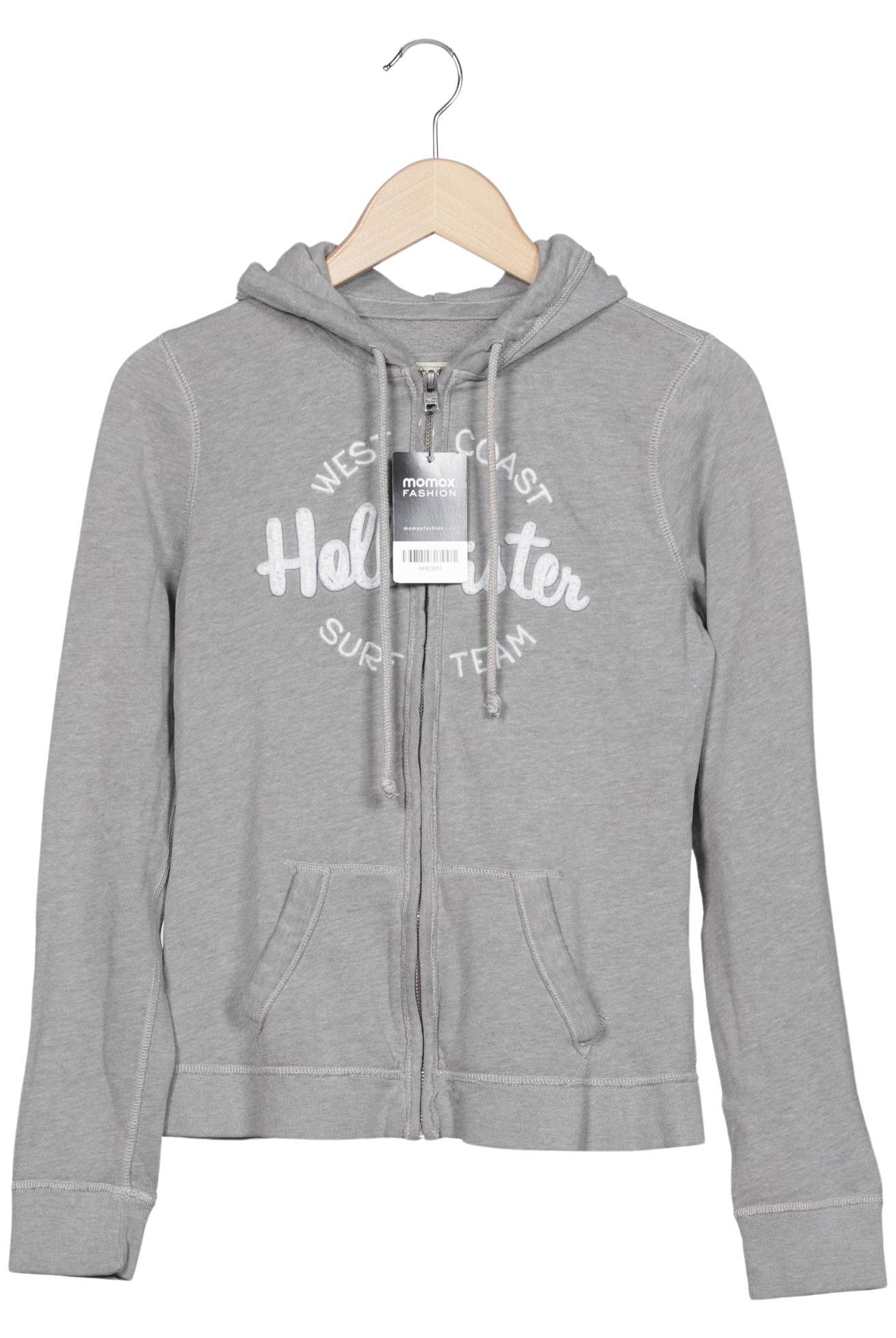 

Hollister Damen Kapuzenpullover, grau, Gr. 42