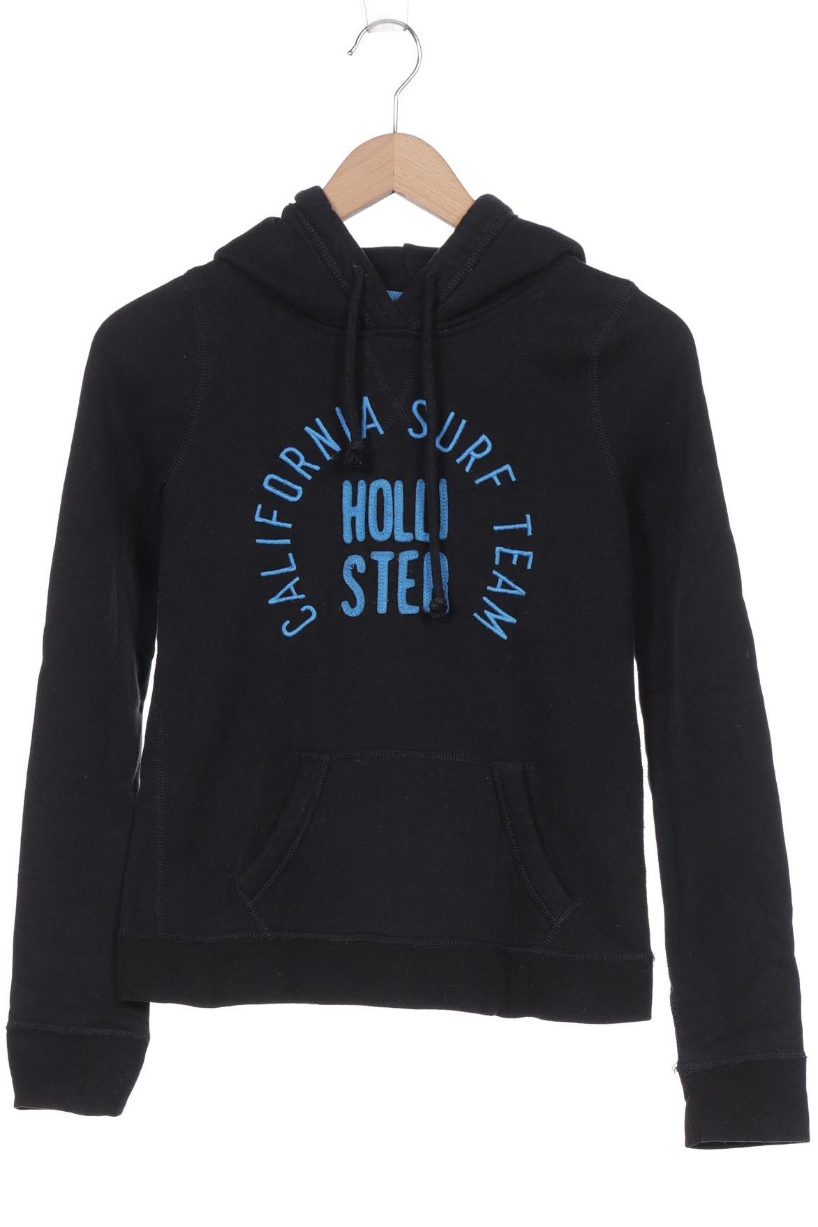 

Hollister Damen Kapuzenpullover, schwarz