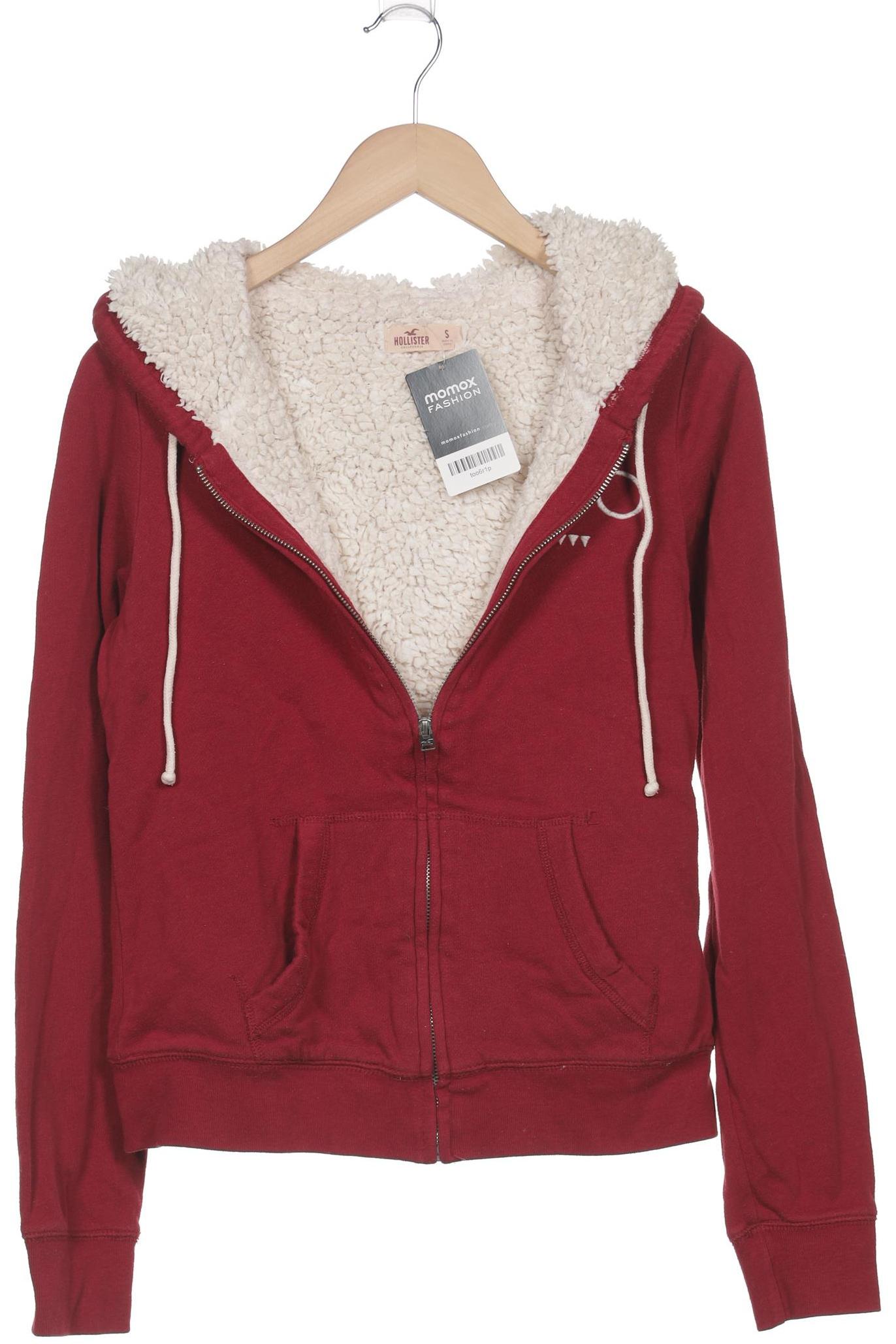 

Hollister Damen Kapuzenpullover, bordeaux, Gr. 36