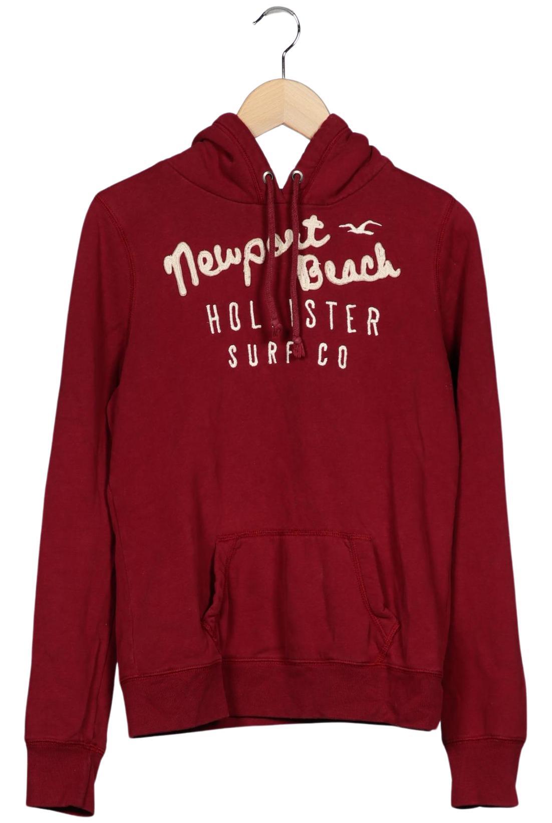 

Hollister Damen Kapuzenpullover, rot, Gr. 42