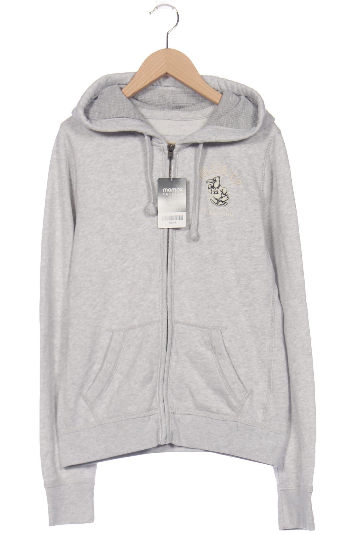 

Hollister Damen Kapuzenpullover, grau, Gr. 42