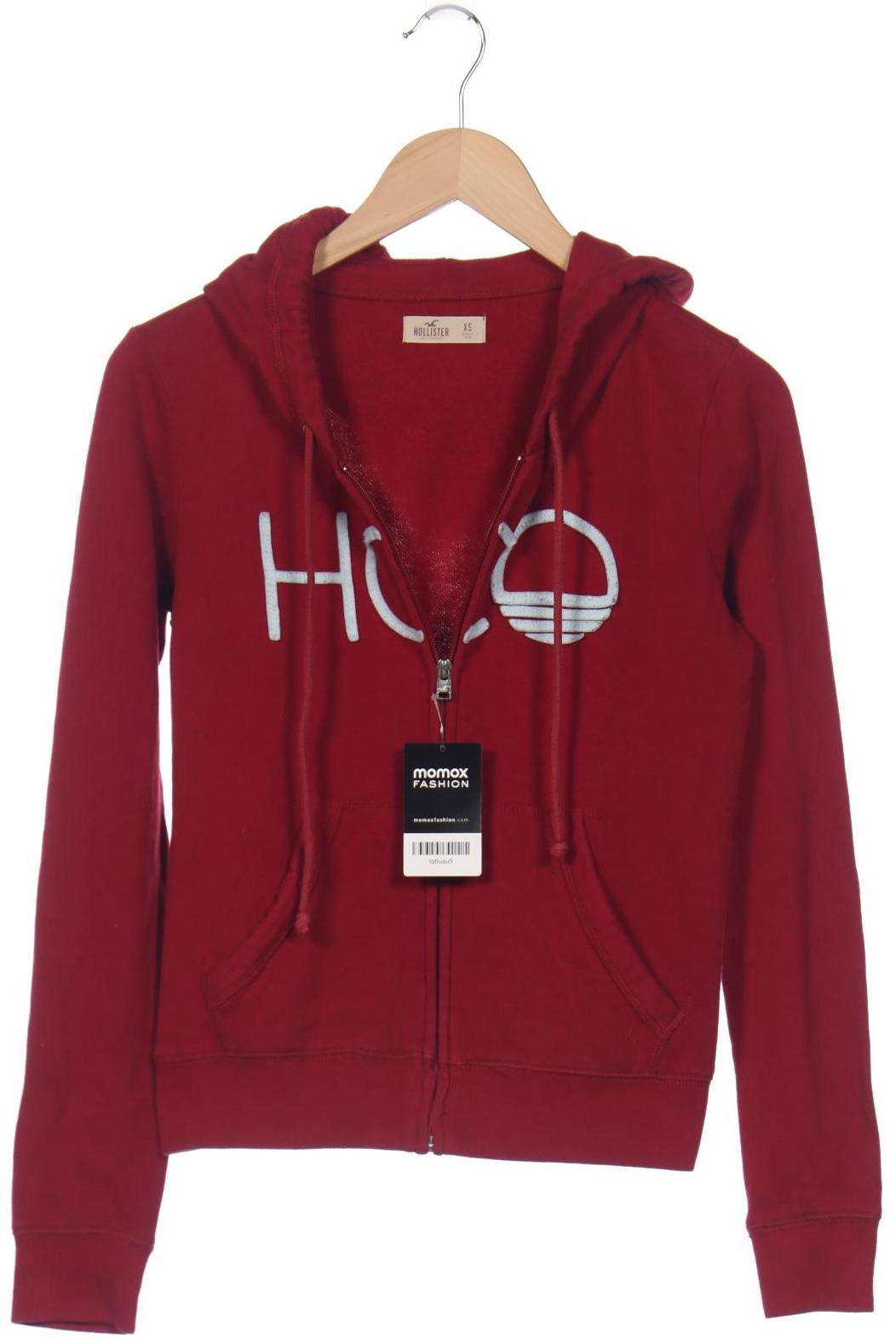 

Hollister Damen Kapuzenpullover, rot