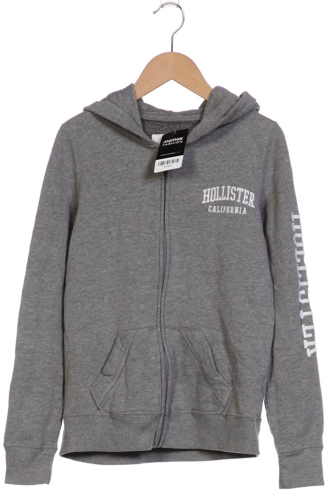 

Hollister Damen Kapuzenpullover, grau, Gr. 34