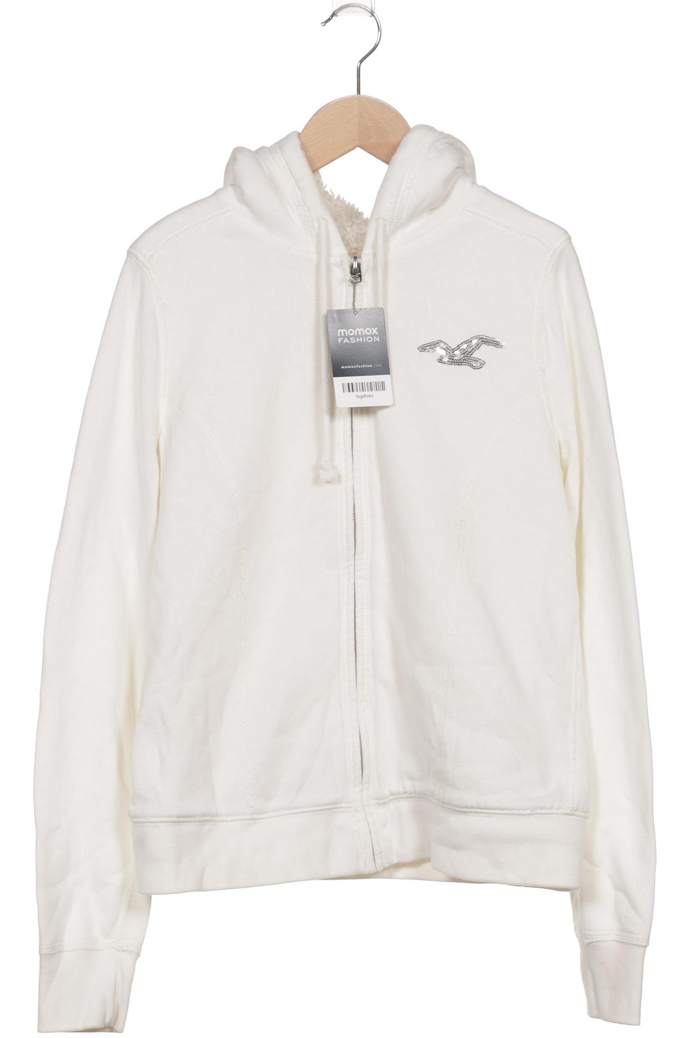 

Hollister Damen Kapuzenpullover, cremeweiß, Gr. 38
