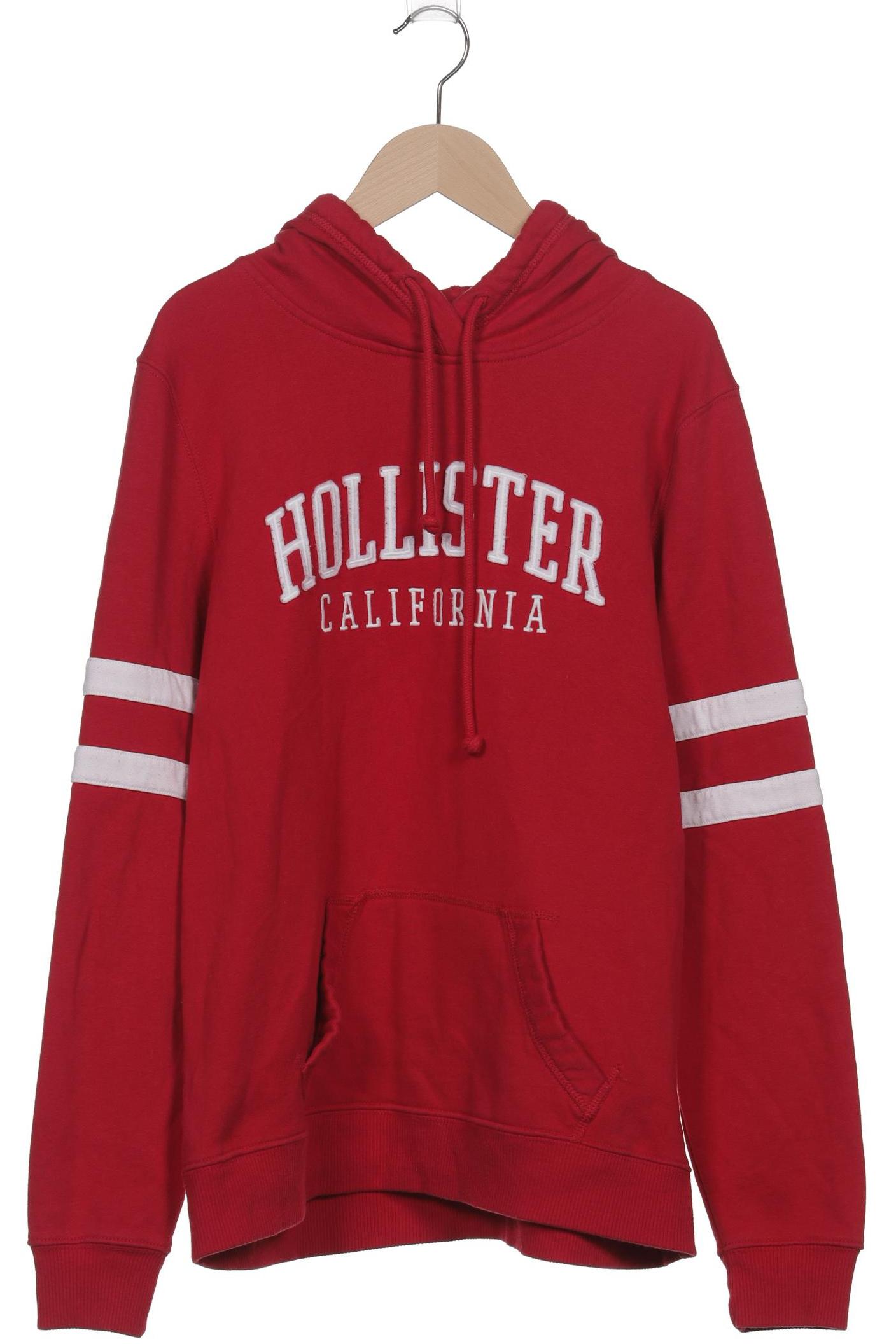

Hollister Damen Kapuzenpullover, rot, Gr. 42