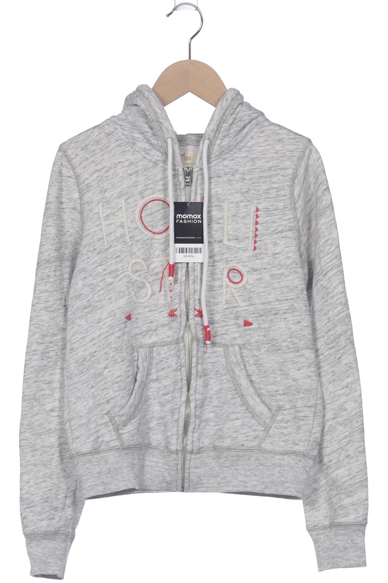 

Hollister Damen Kapuzenpullover, grau, Gr. 34