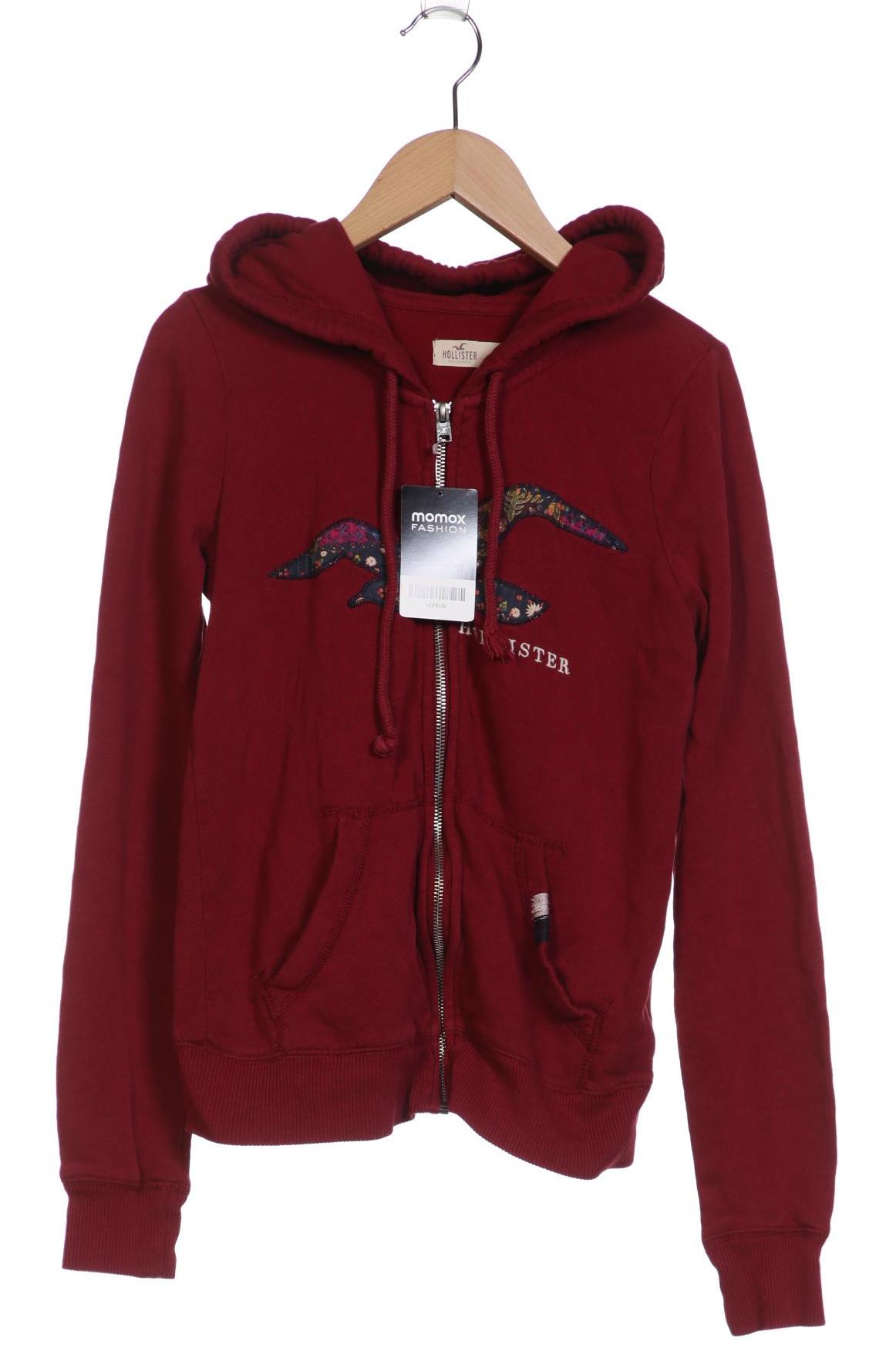 

Hollister Damen Kapuzenpullover, bordeaux, Gr. 36