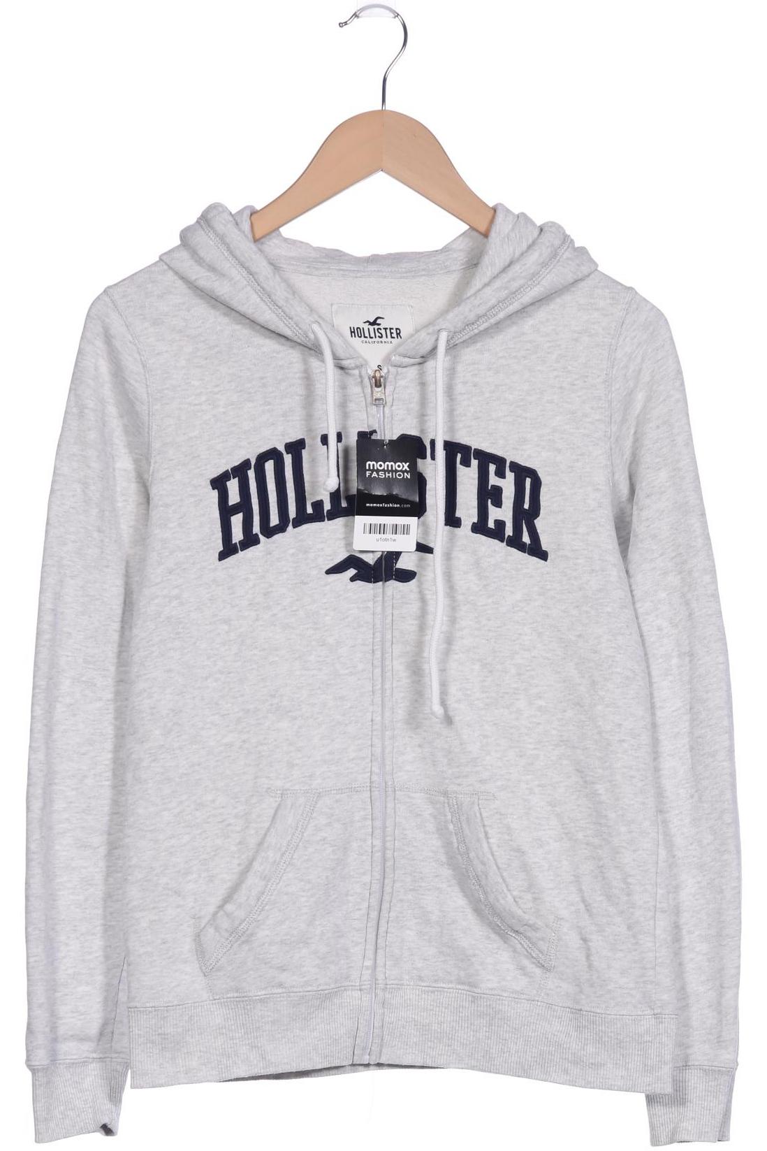 

Hollister Damen Kapuzenpullover, grau, Gr. 36