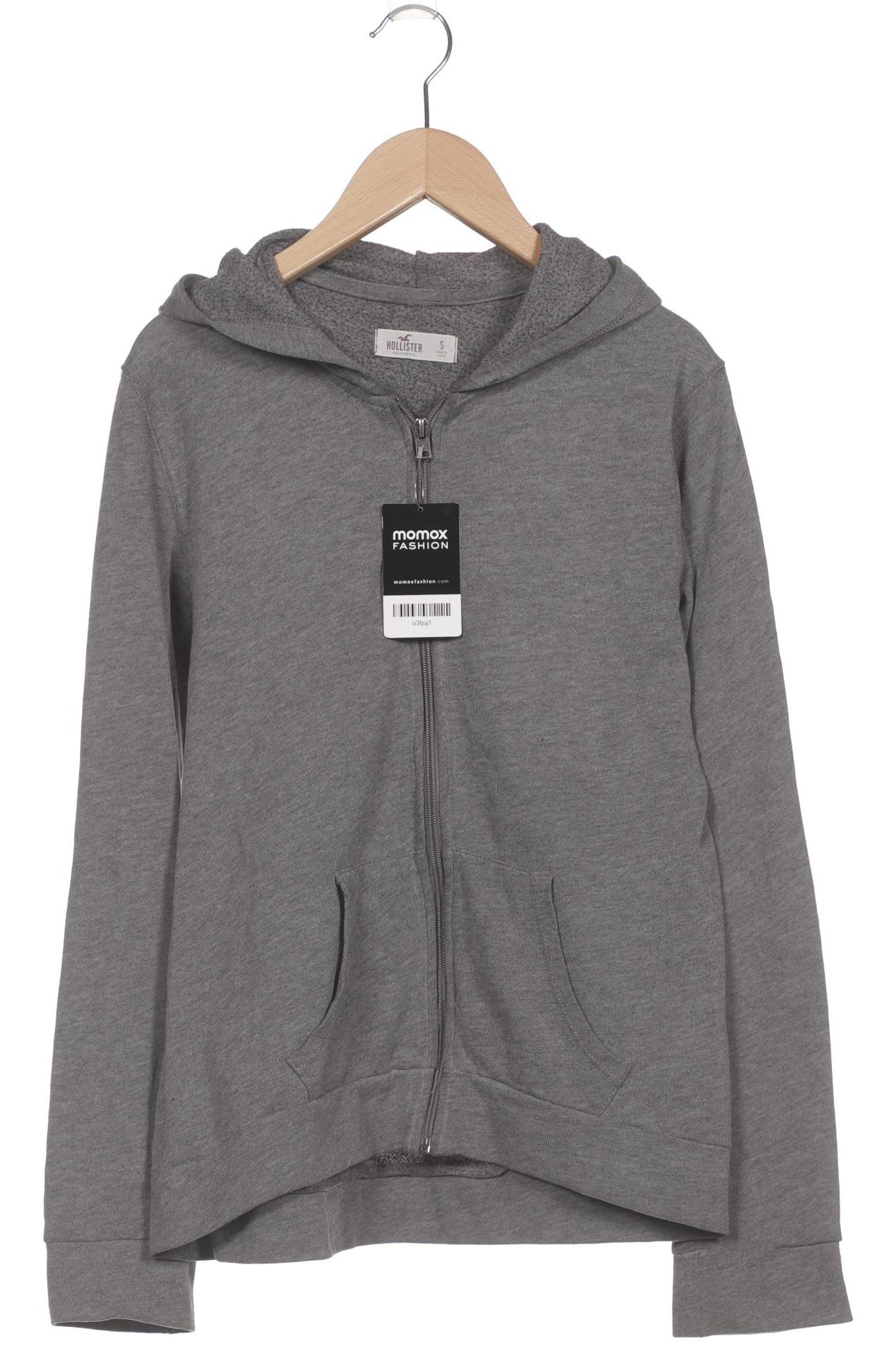 

Hollister Damen Kapuzenpullover, grau, Gr. 36