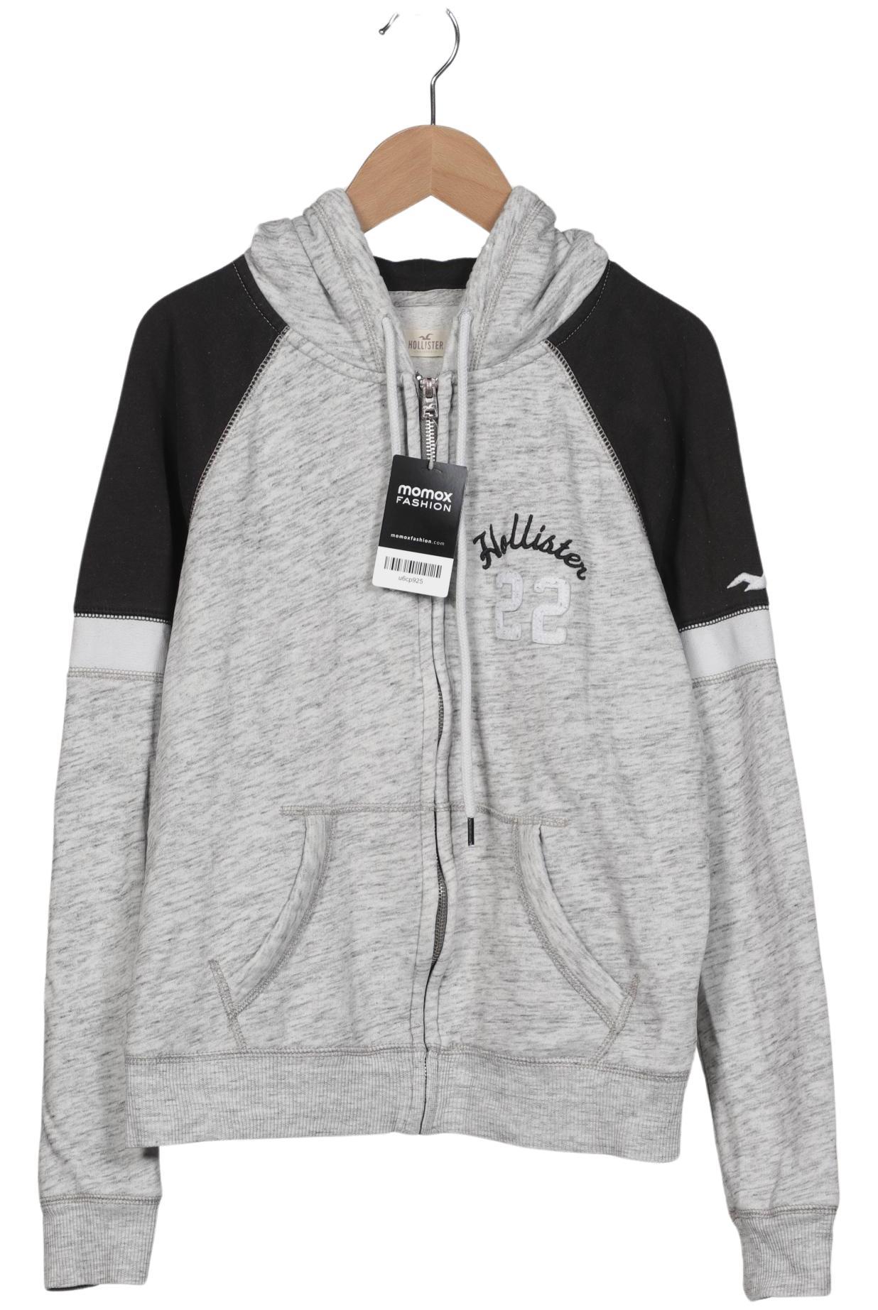 

Hollister Damen Kapuzenpullover, grau, Gr. 42
