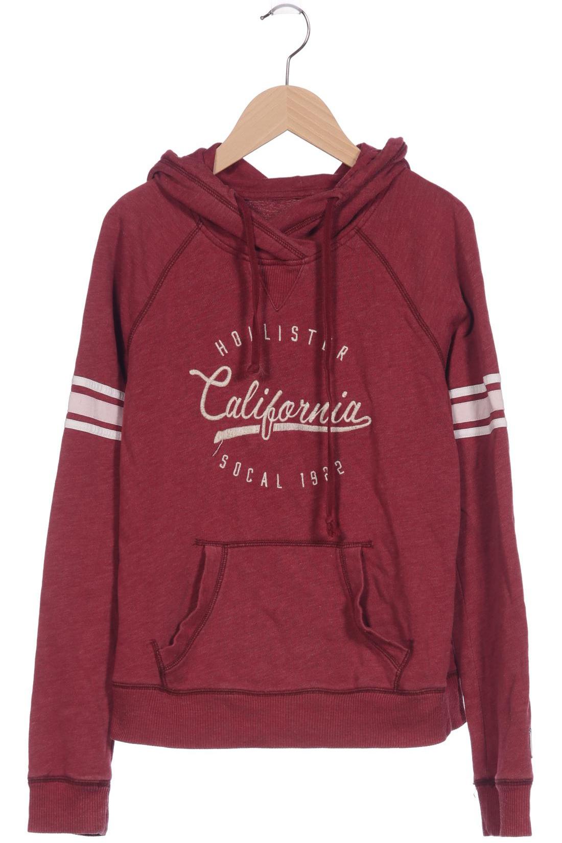 

Hollister Damen Kapuzenpullover, rot, Gr. 36