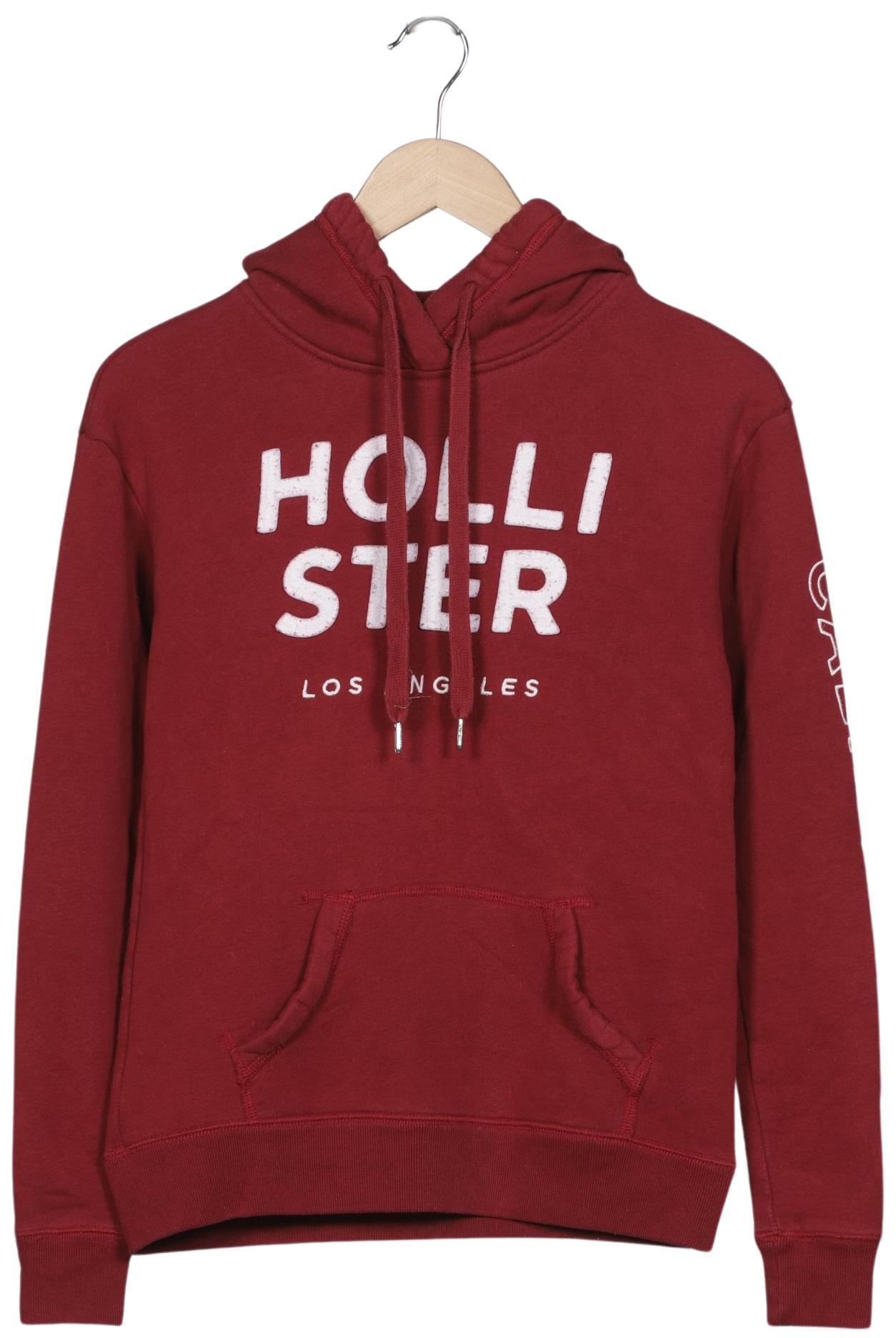 

Hollister Damen Kapuzenpullover, rot, Gr. 32