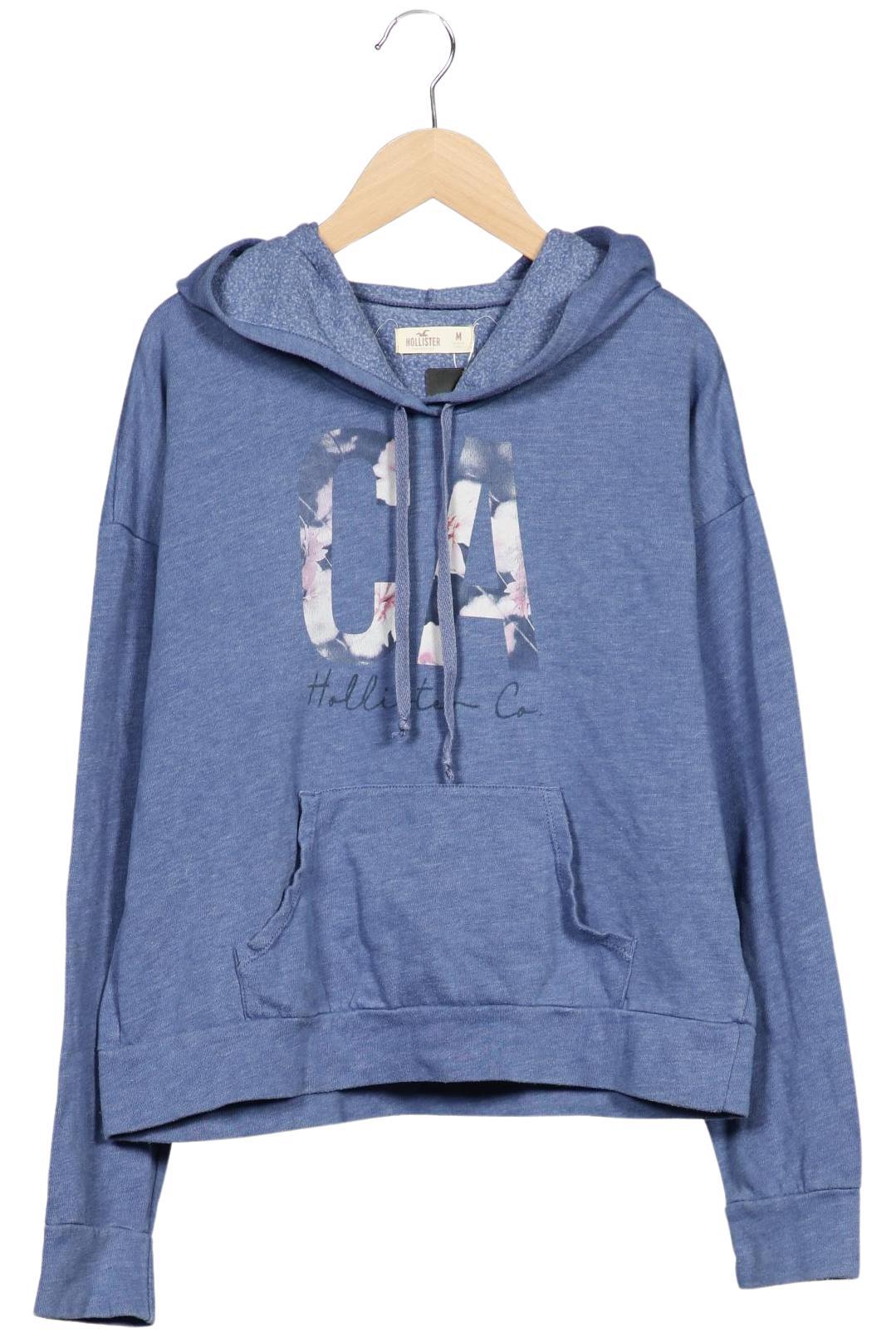 

Hollister Damen Kapuzenpullover, blau, Gr. 38