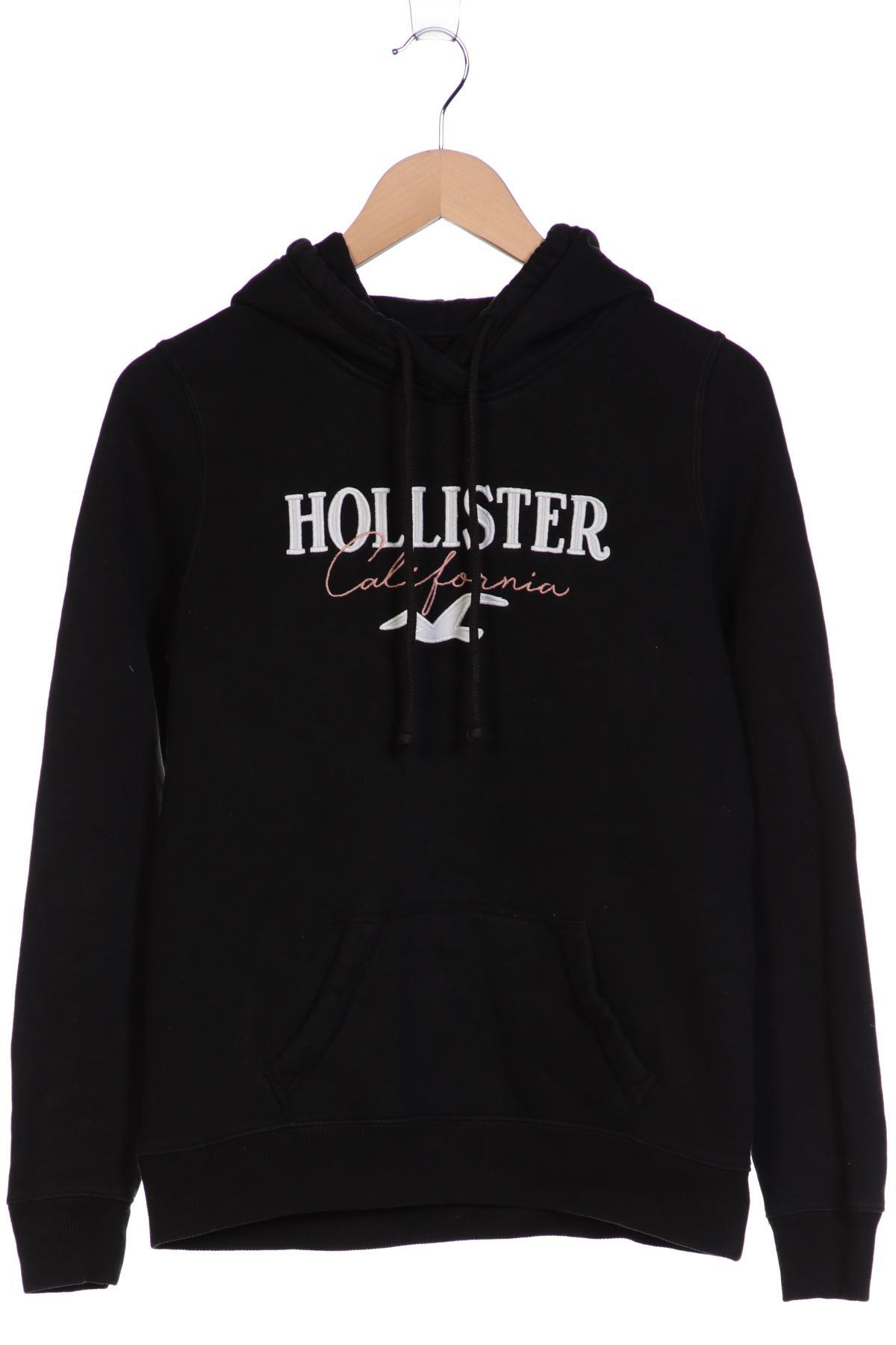 

Hollister Damen Kapuzenpullover, schwarz