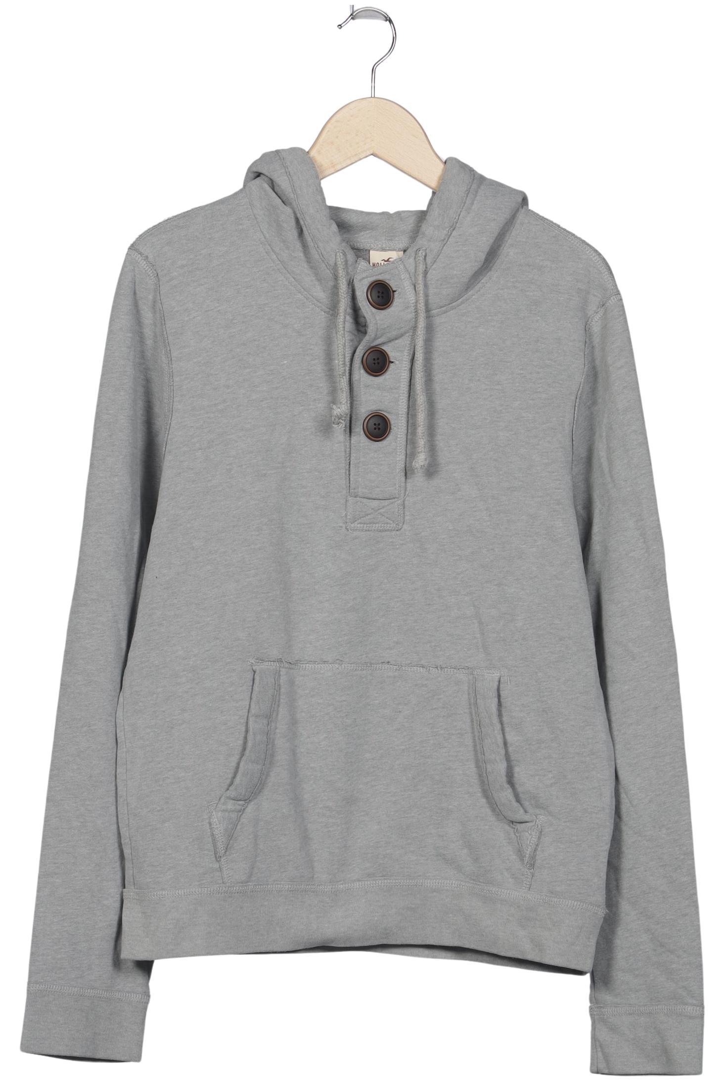 

Hollister Damen Kapuzenpullover, grau, Gr. 38