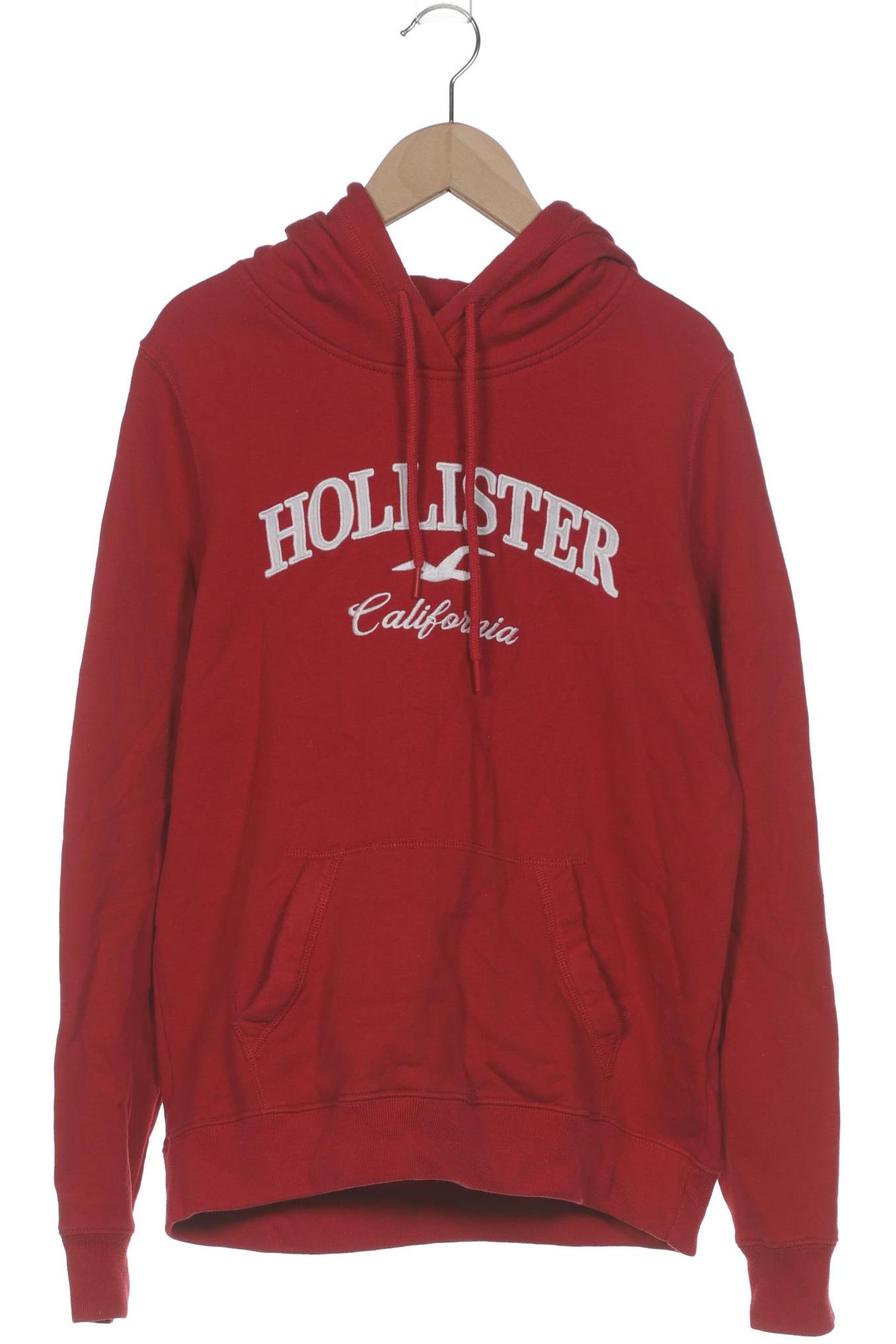 

Hollister Damen Kapuzenpullover, rot, Gr. 36