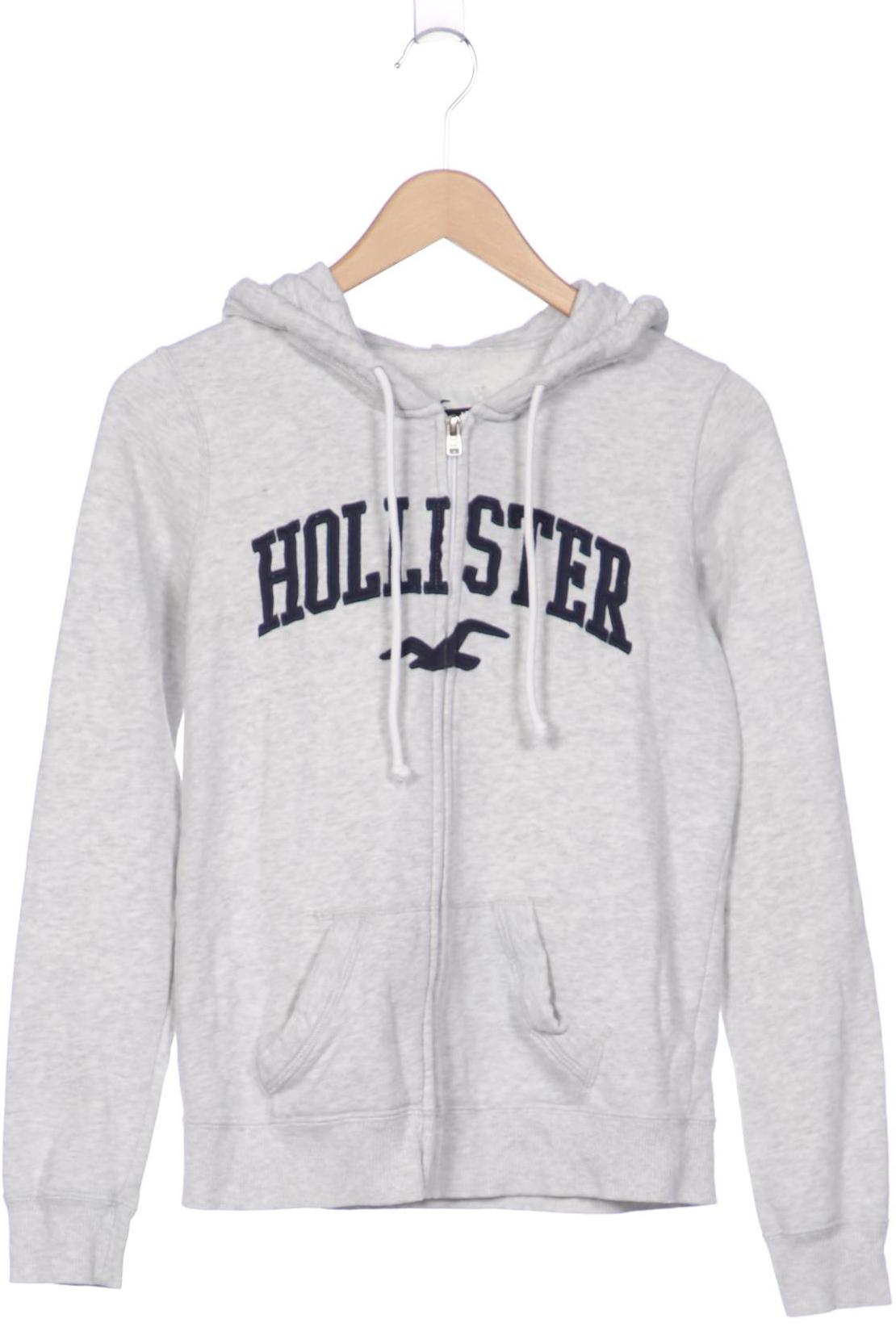 

Hollister Damen Kapuzenpullover, grau, Gr. 34
