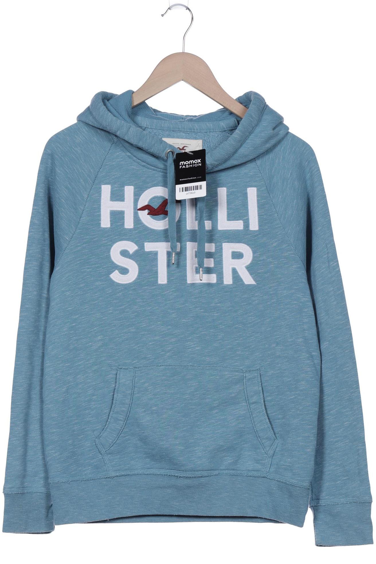 

Hollister Damen Kapuzenpullover, blau, Gr. 36