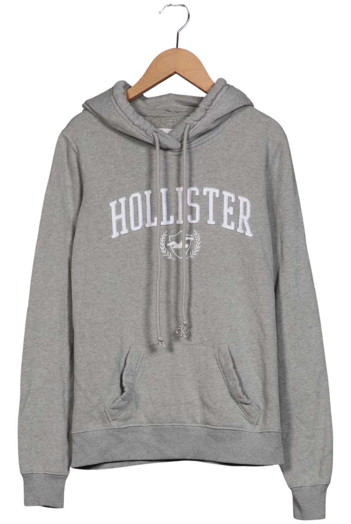 

Hollister Damen Kapuzenpullover, grau, Gr. 36