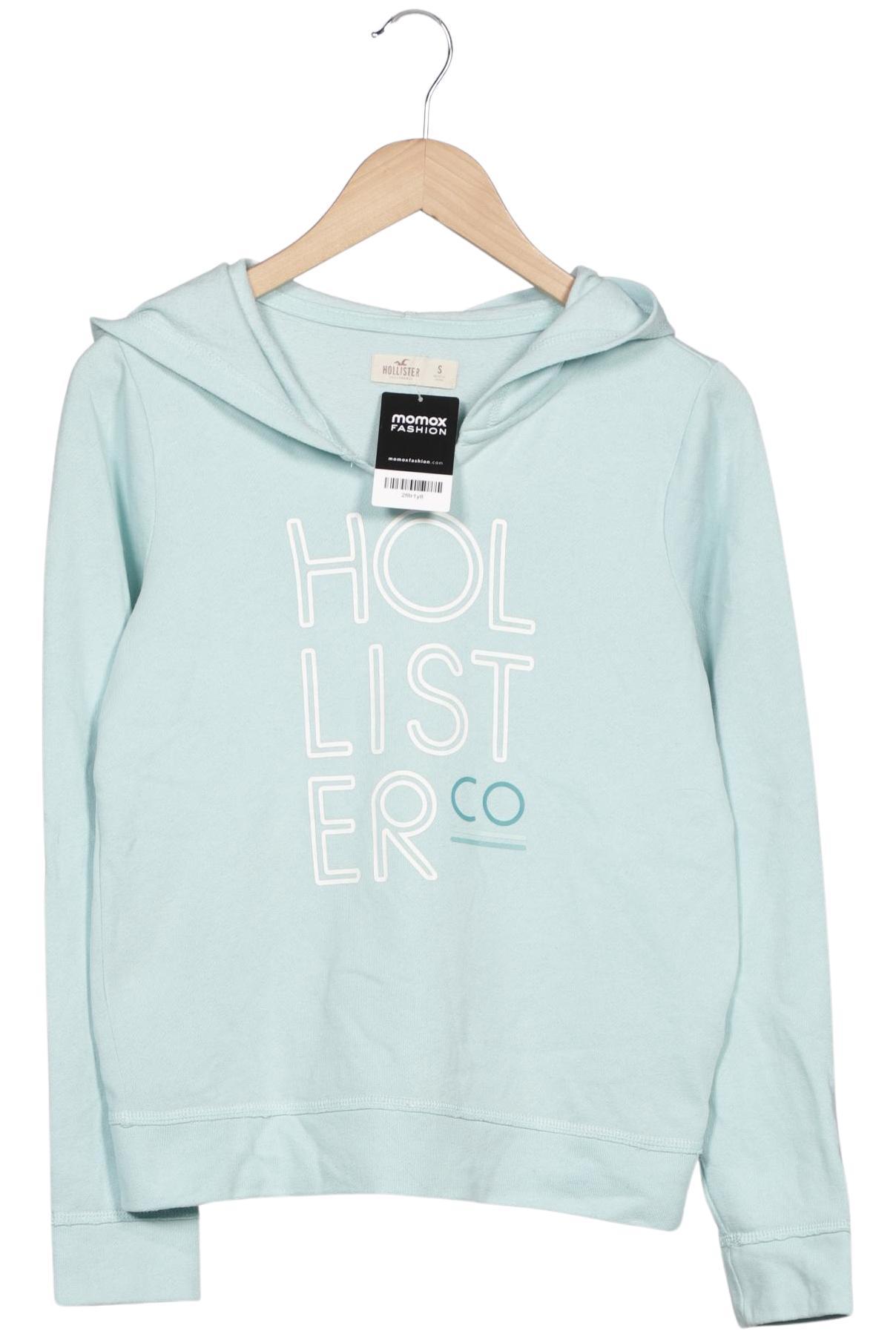 

Hollister Damen Kapuzenpullover, hellblau, Gr. 36
