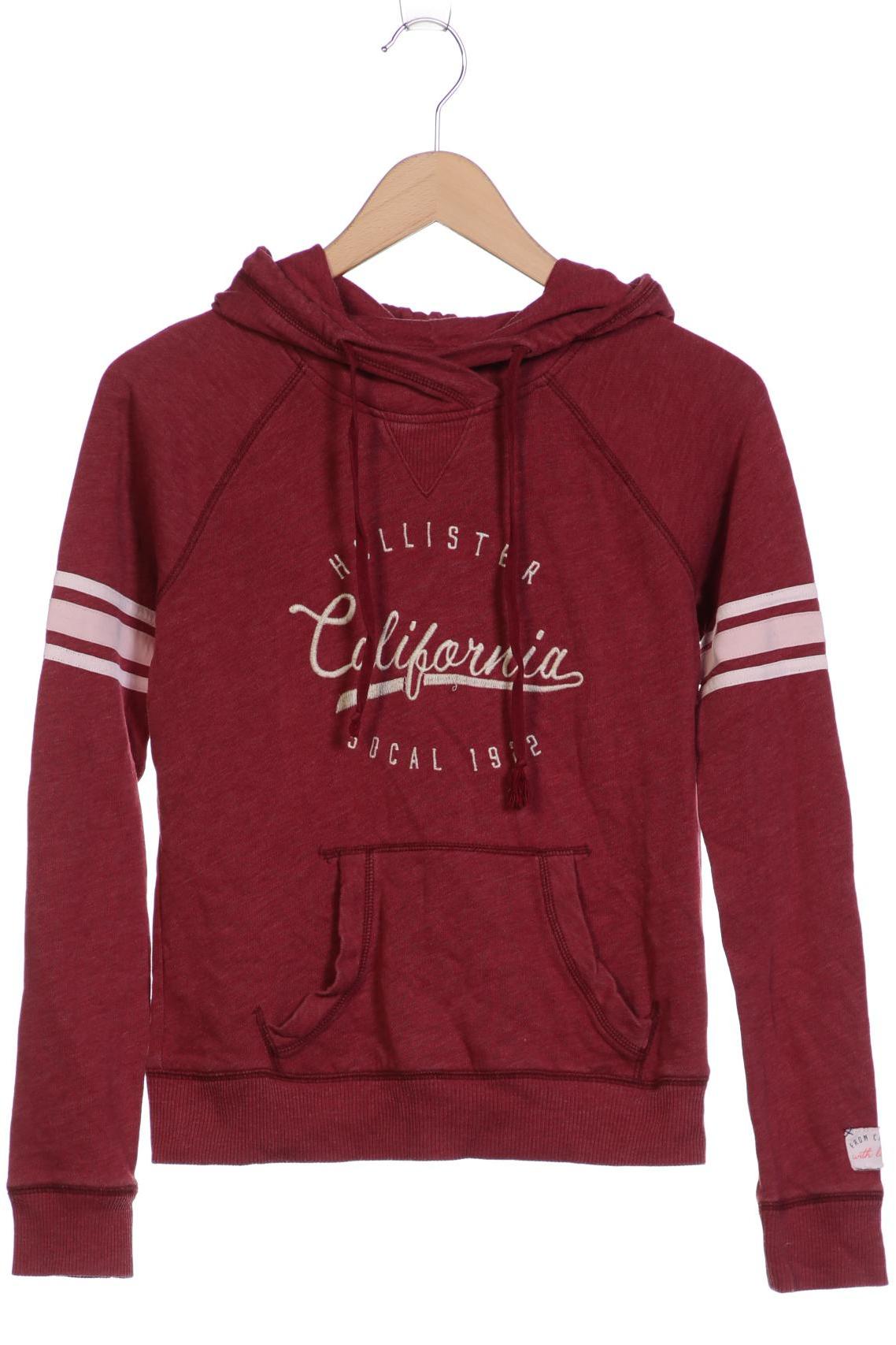 

Hollister Damen Kapuzenpullover, bordeaux, Gr. 36