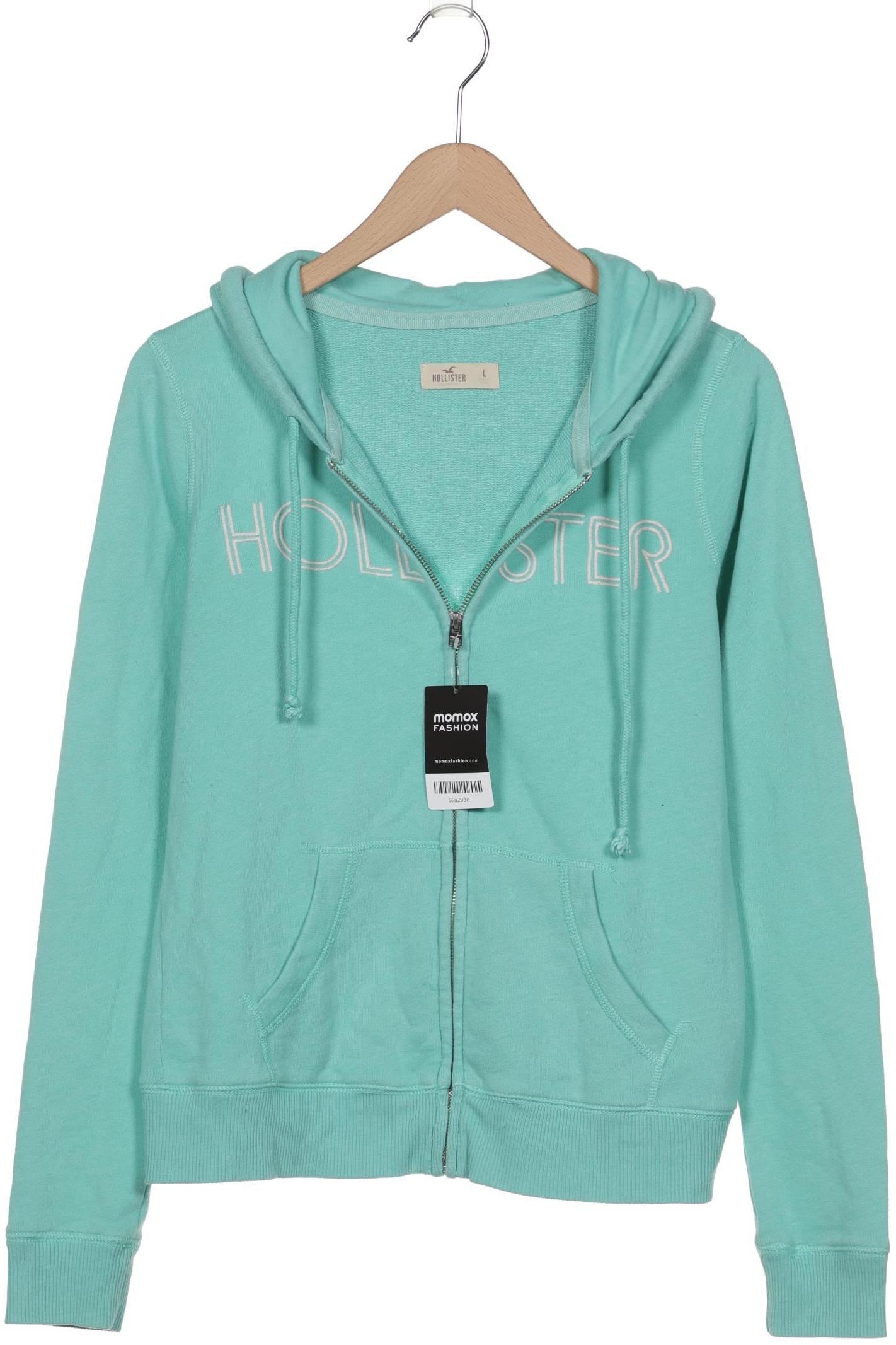

Hollister Damen Kapuzenpullover, türkis, Gr. 42