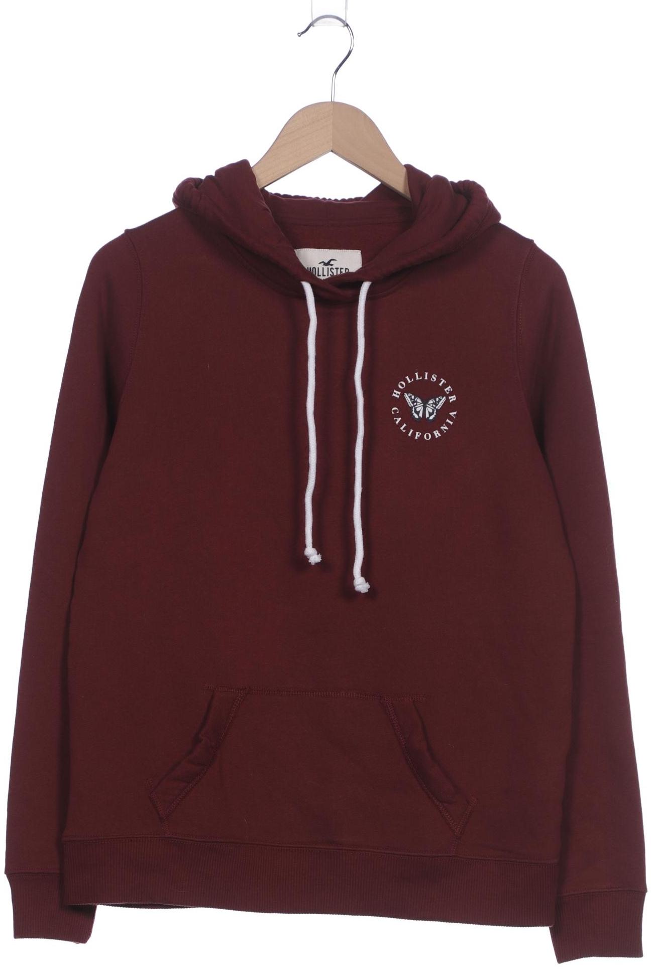 

Hollister Damen Kapuzenpullover, bordeaux, Gr. 38