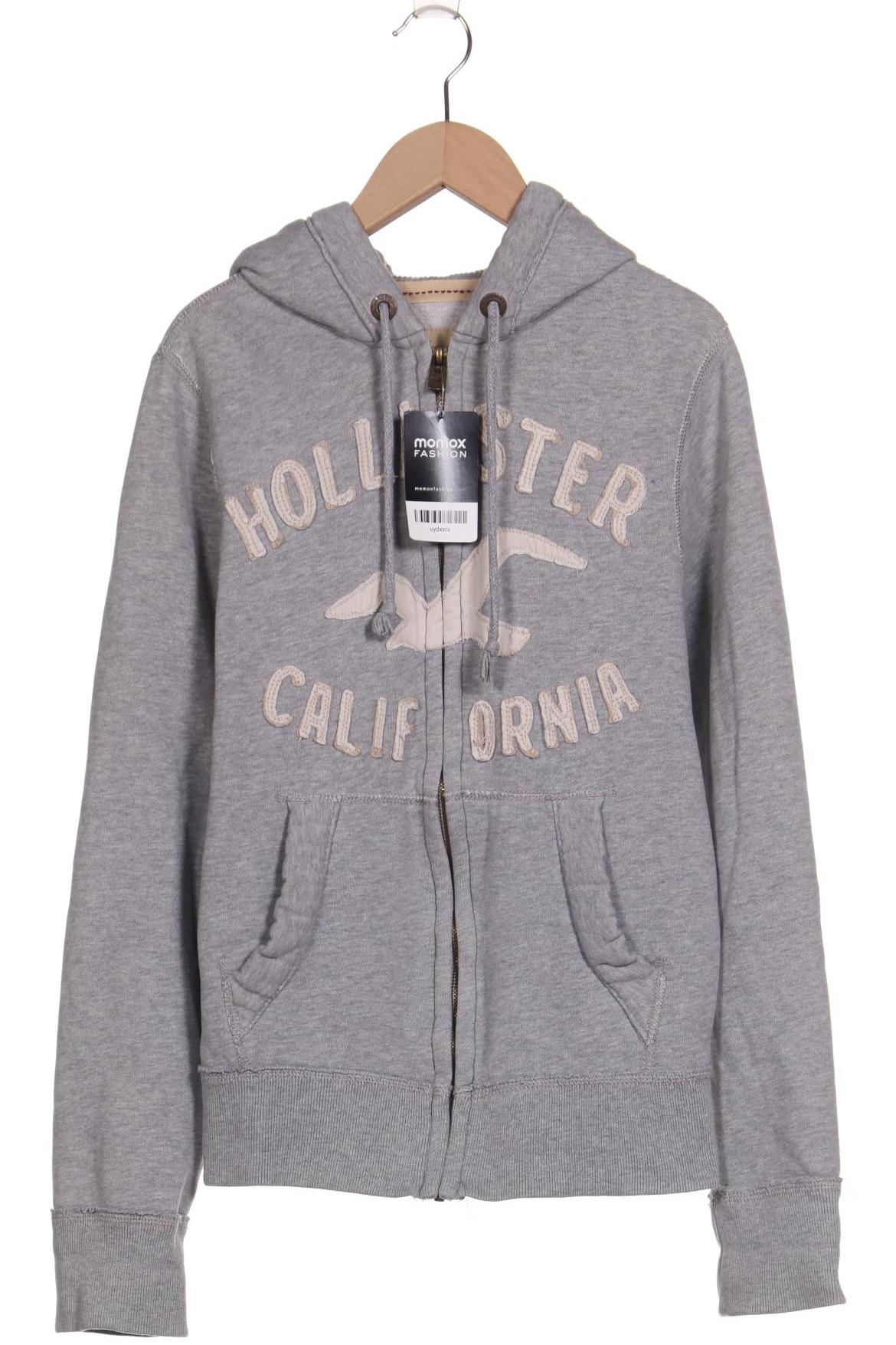 

Hollister Damen Kapuzenpullover, grau, Gr. 36
