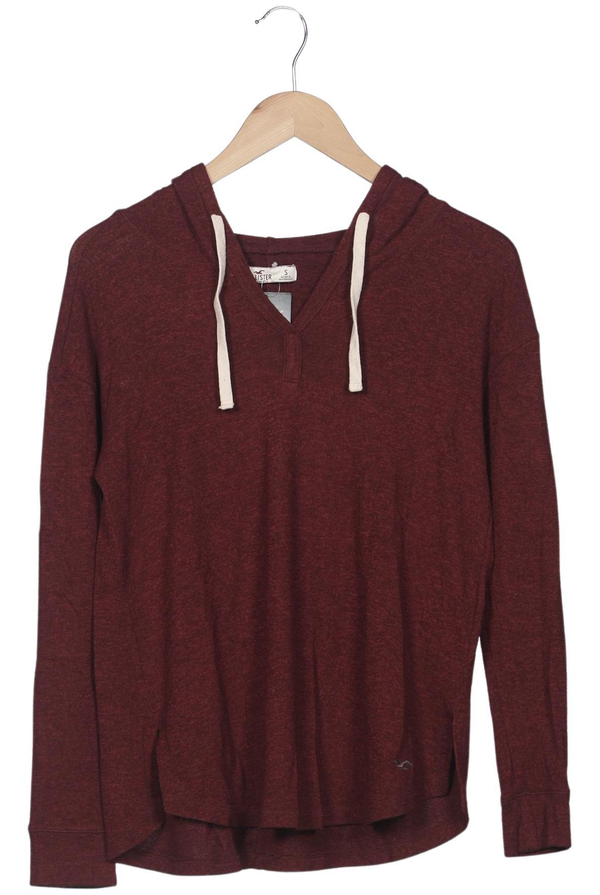 

Hollister Damen Kapuzenpullover, bordeaux, Gr. 36