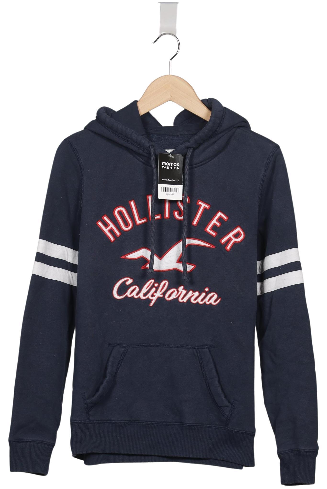

Hollister Damen Kapuzenpullover, marineblau, Gr. 38