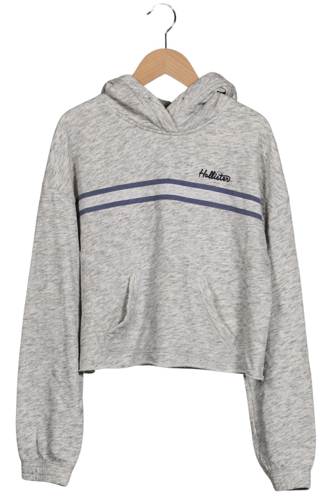 

Hollister Damen Kapuzenpullover, grau, Gr. 34