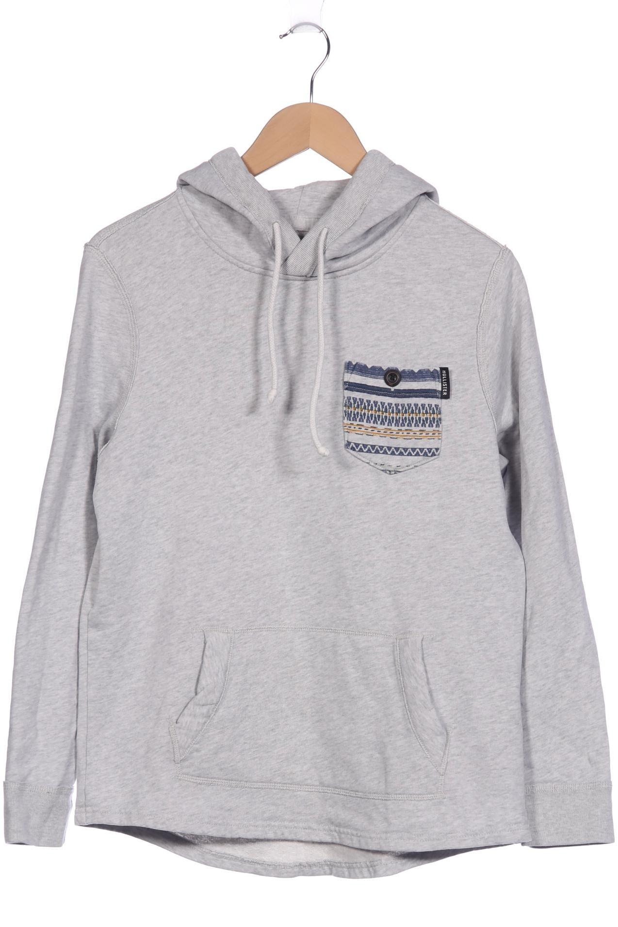 

Hollister Damen Kapuzenpullover, grau, Gr. 36