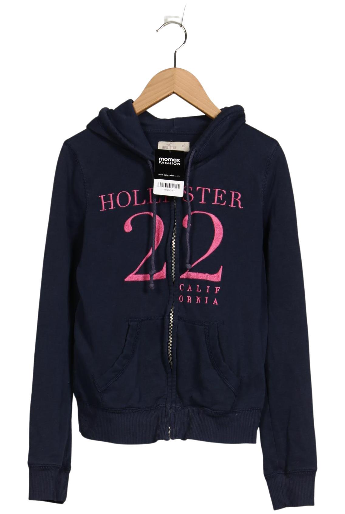 

Hollister Damen Kapuzenpullover, marineblau, Gr. 34