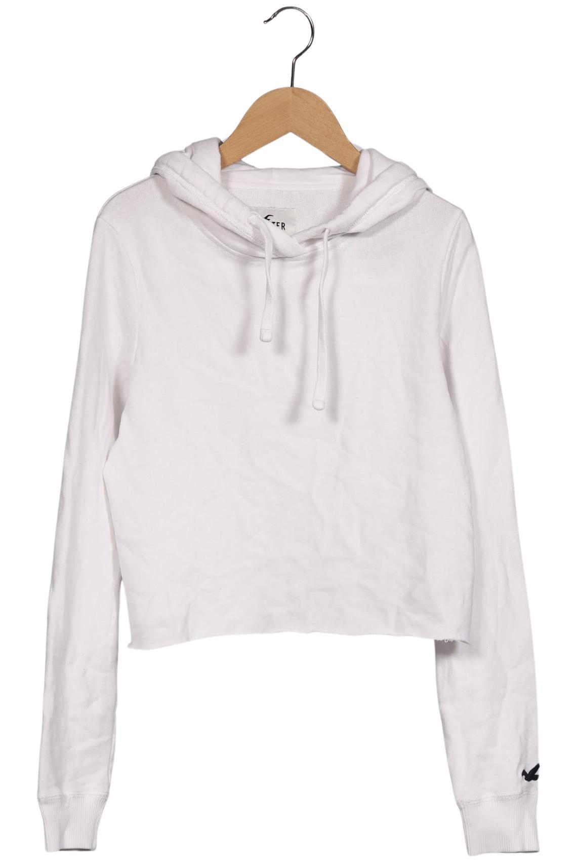 

Hollister Damen Kapuzenpullover, weiß, Gr. 34