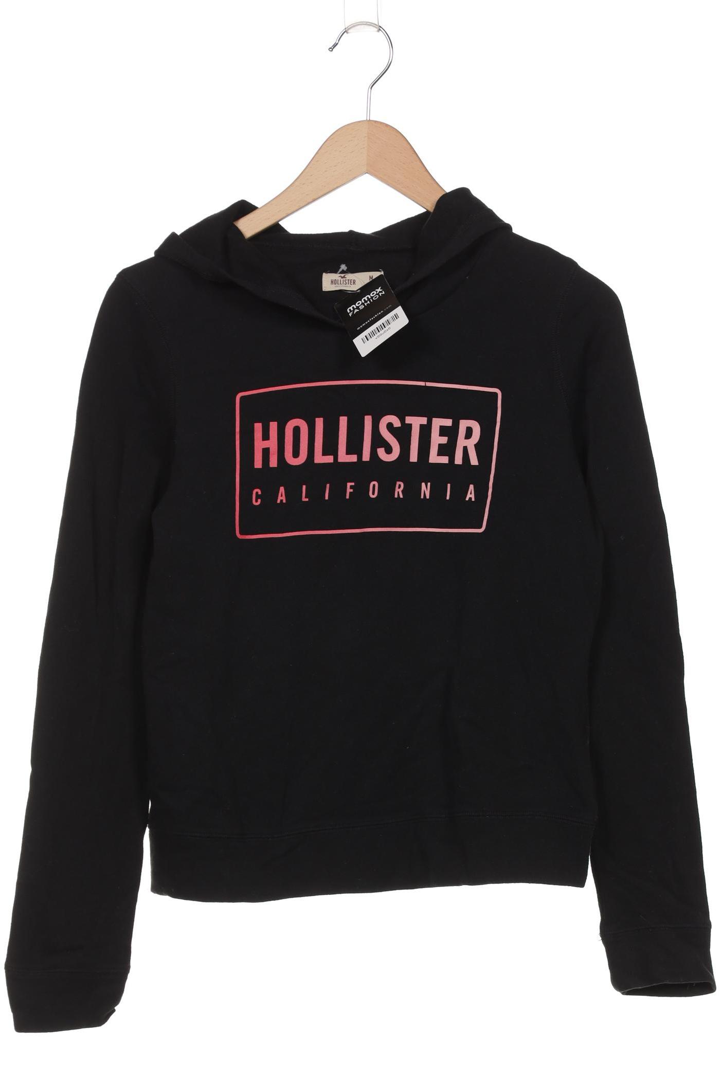 

Hollister Damen Kapuzenpullover, schwarz, Gr. 38