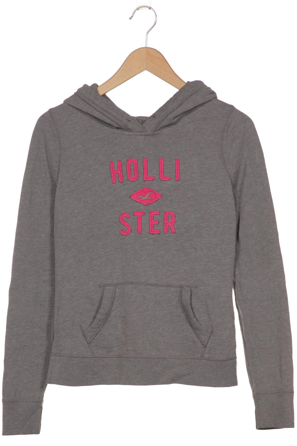 

Hollister Damen Kapuzenpullover, grau, Gr. 38