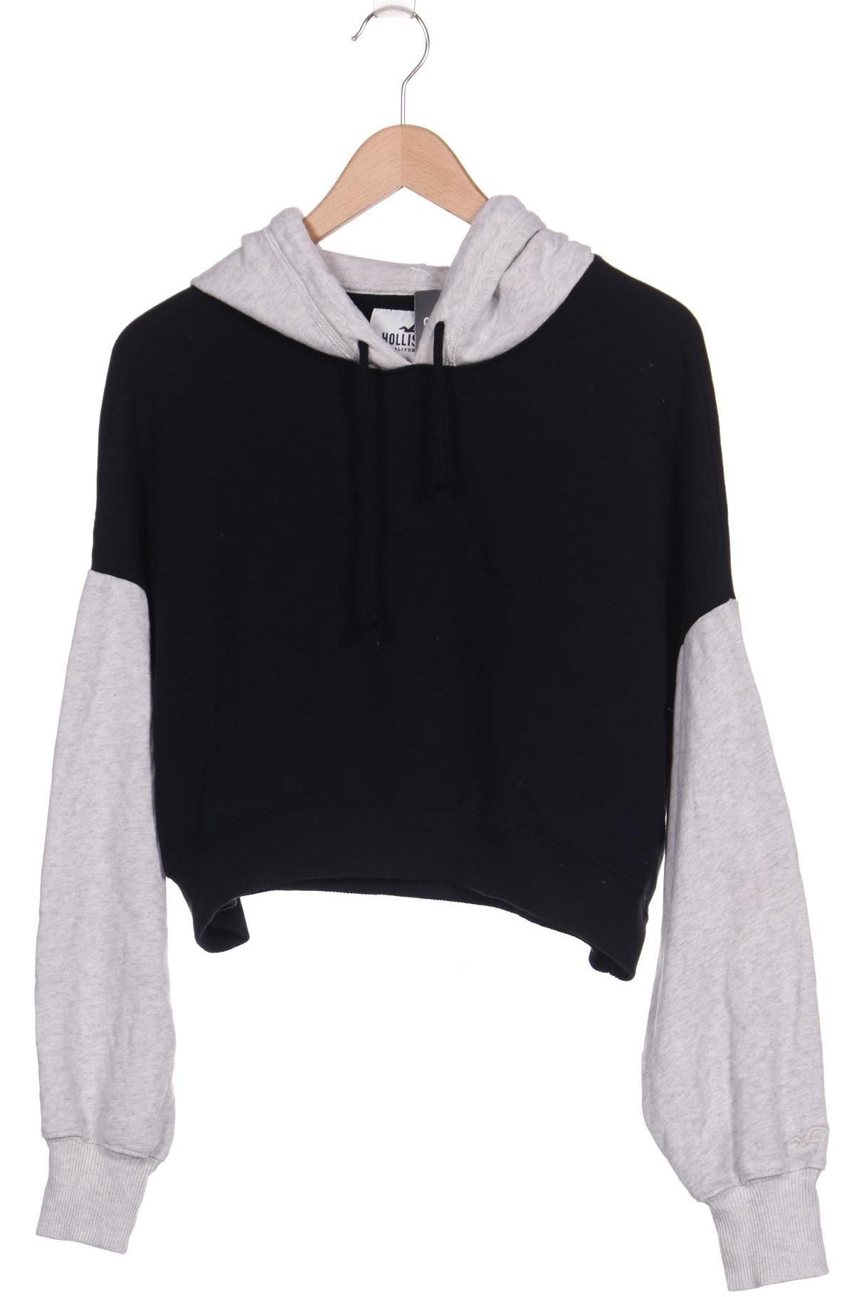 

Hollister Damen Kapuzenpullover, schwarz