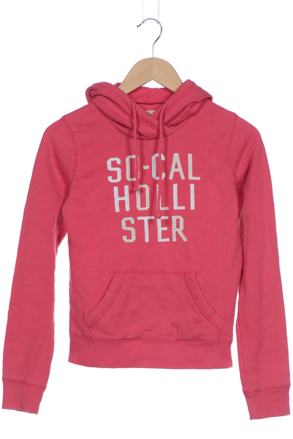 

Hollister Damen Kapuzenpullover, rot, Gr. 34